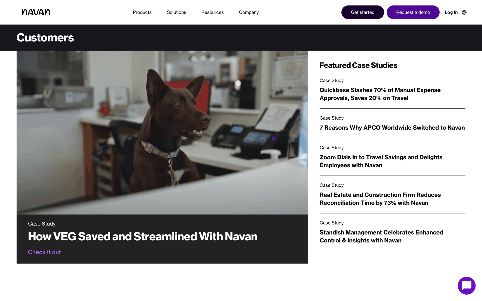 Navan Web Business interface screenshot 18