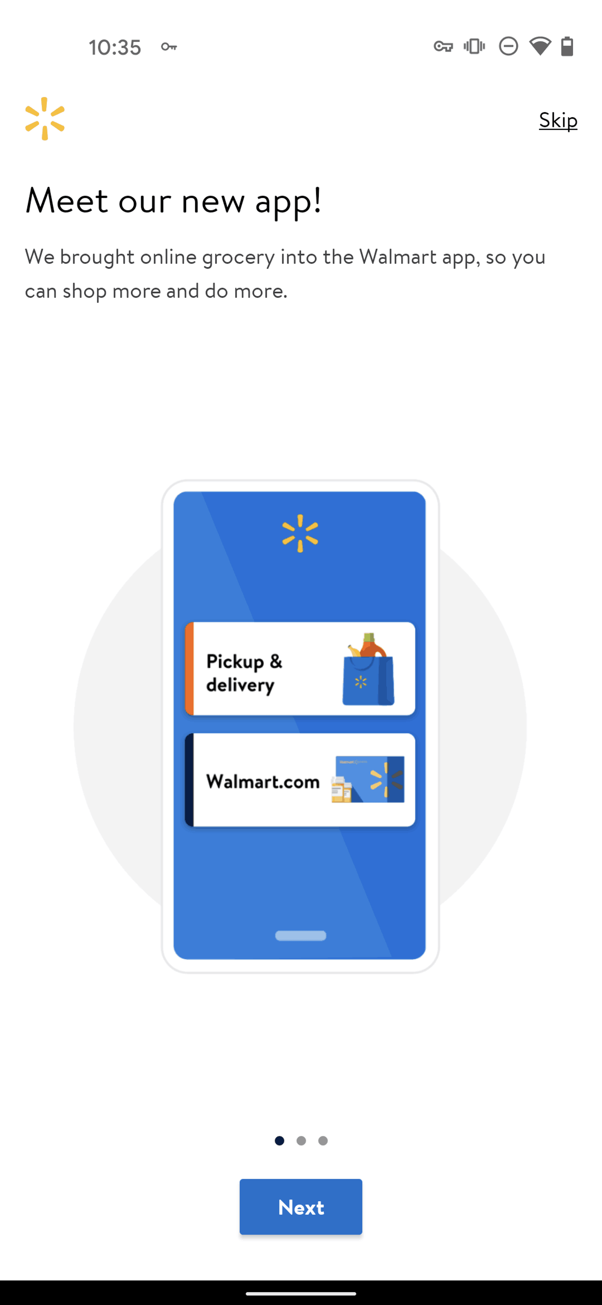 Walmart Android Shopping interface screenshot 2