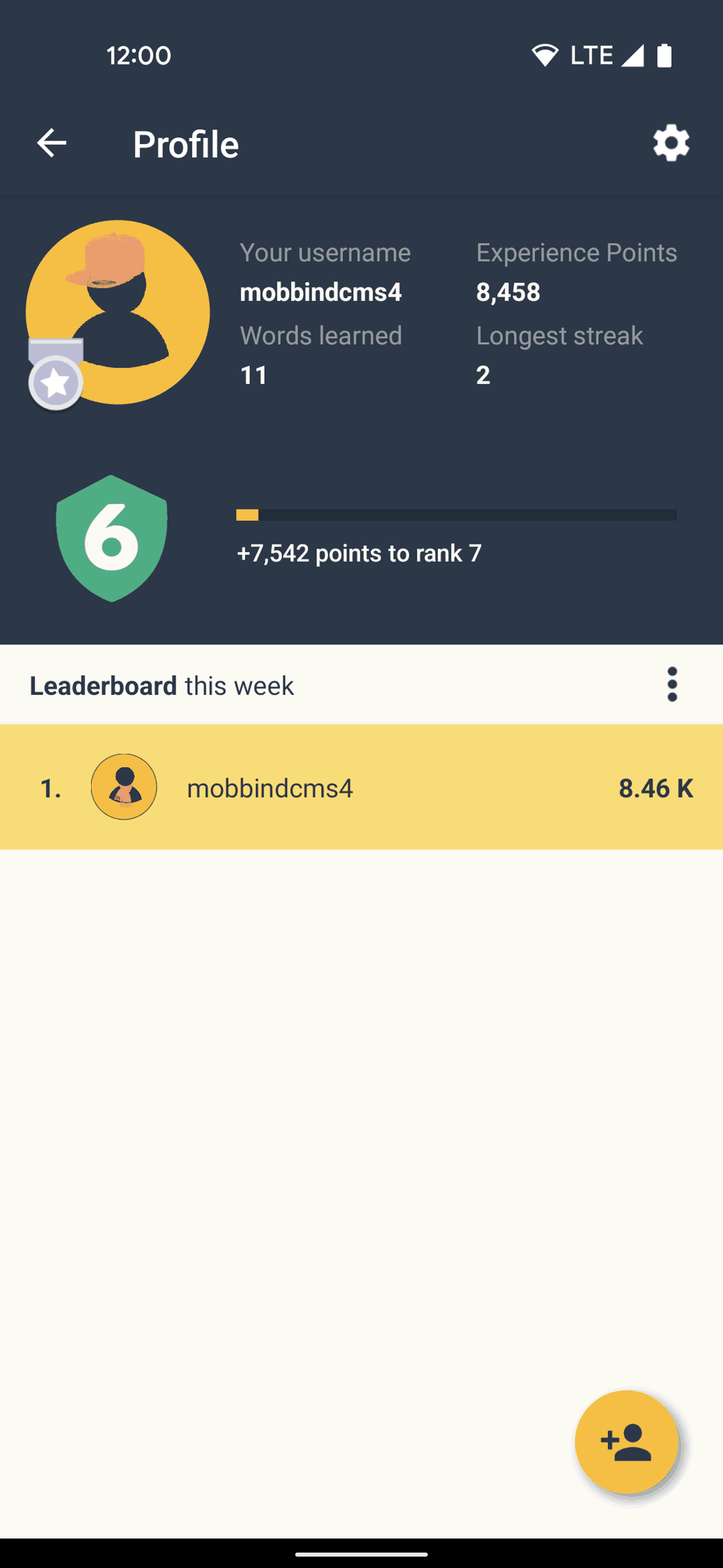 Memrise Android Education interface screenshot 6