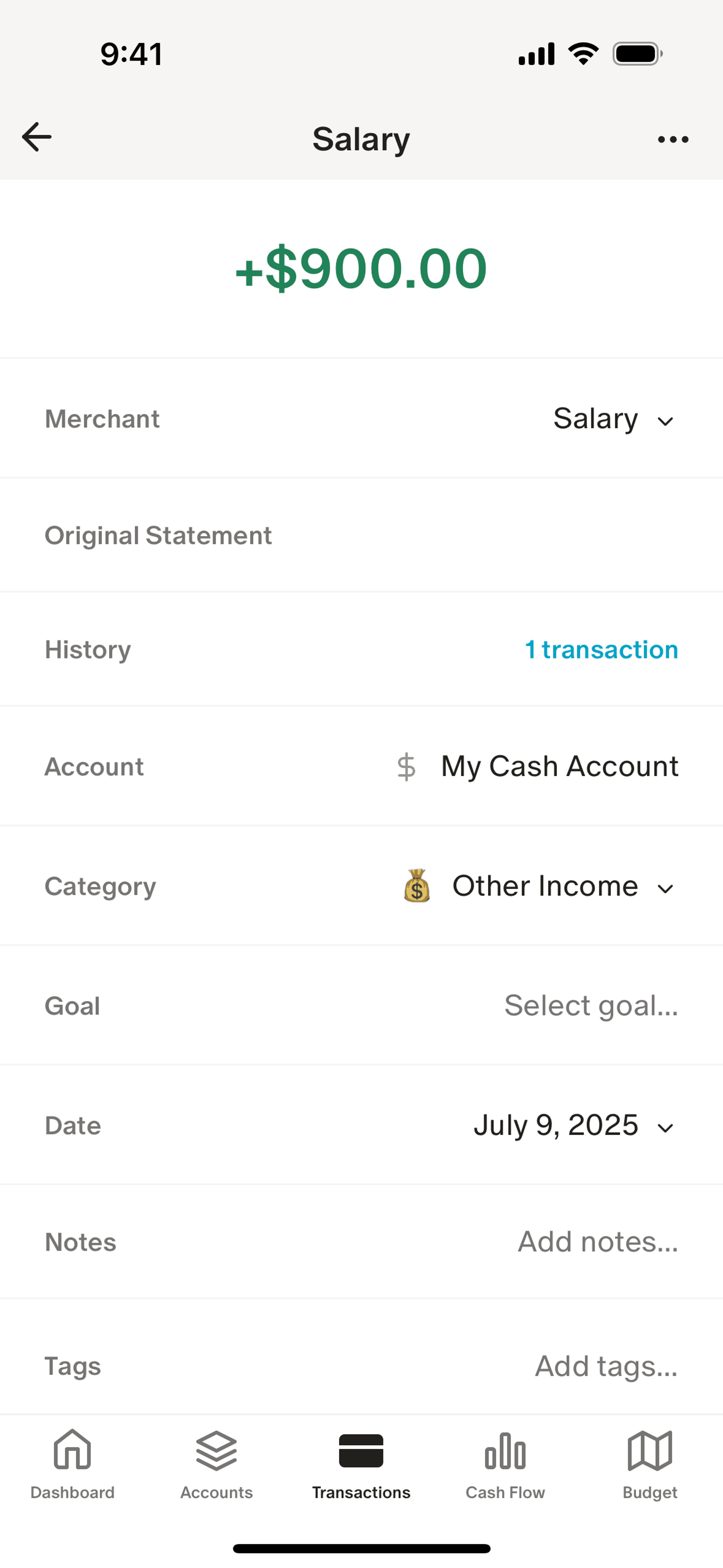 Monarch iOS Finance interface screenshot 22