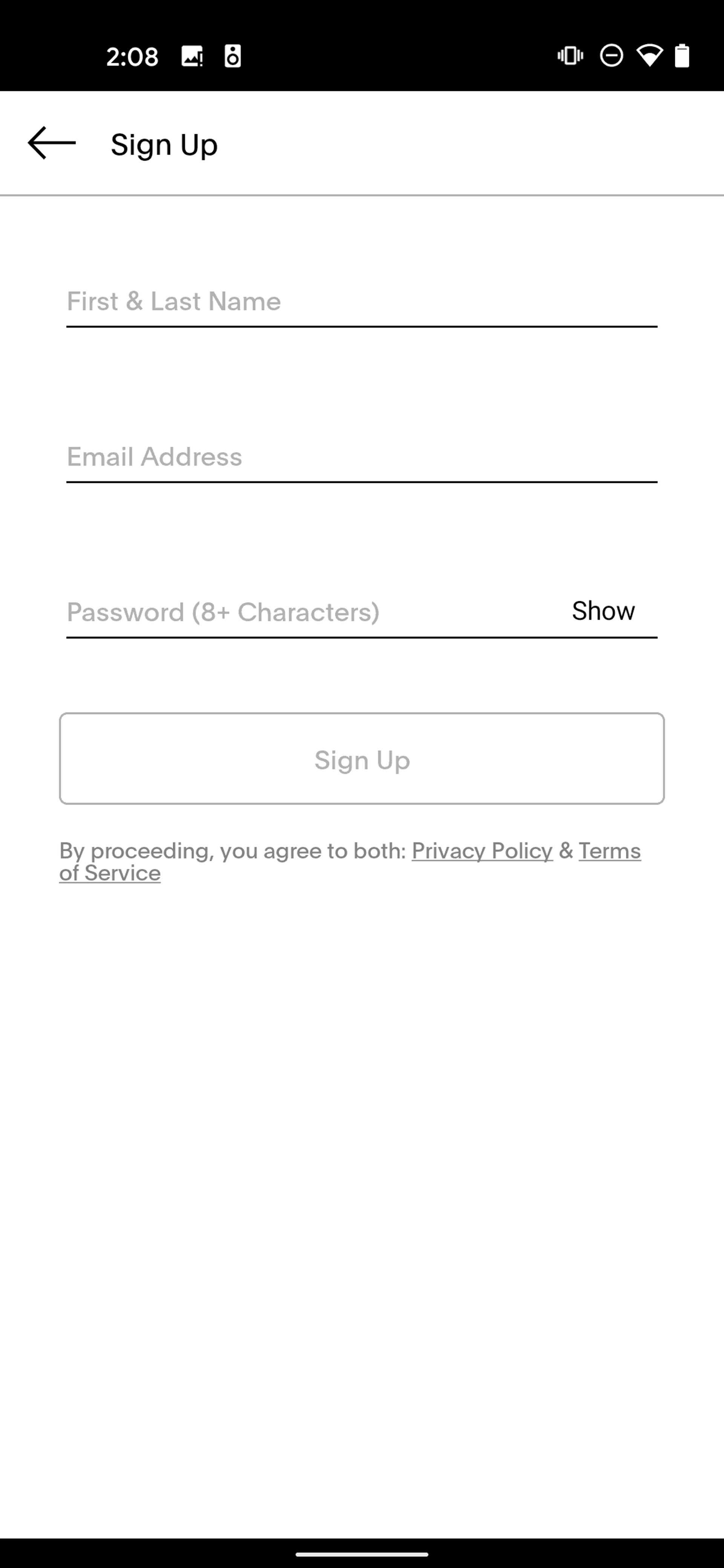 GOAT Android Shopping interface screenshot 6