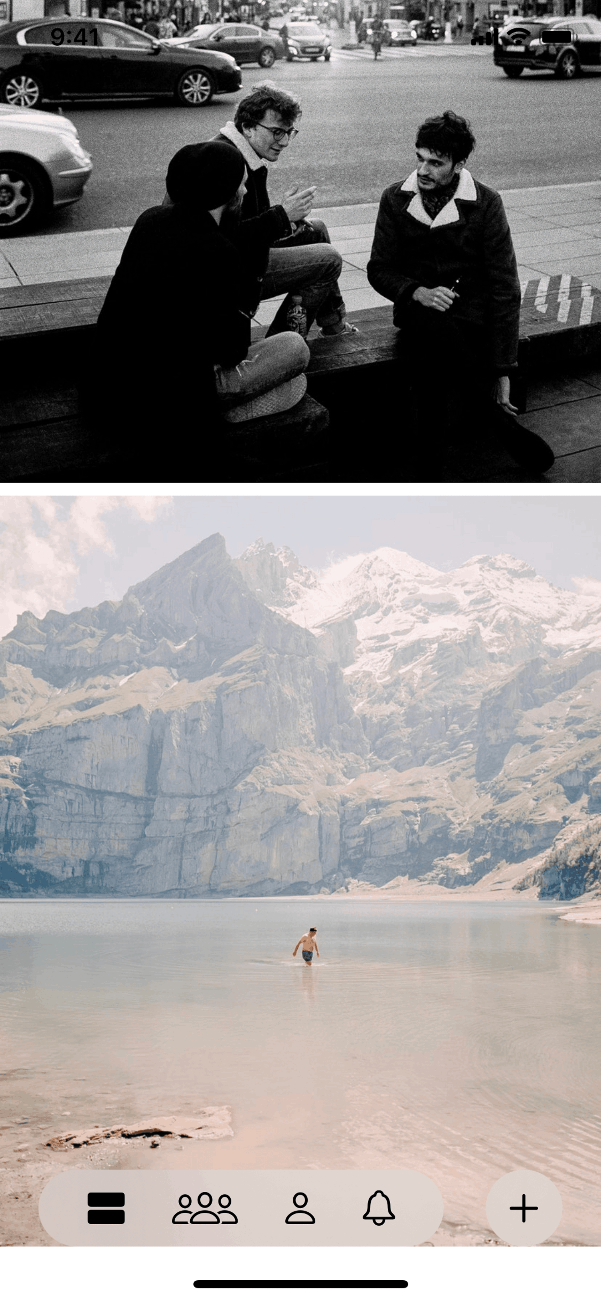 Glass iOS Photo & Video interface screenshot 8