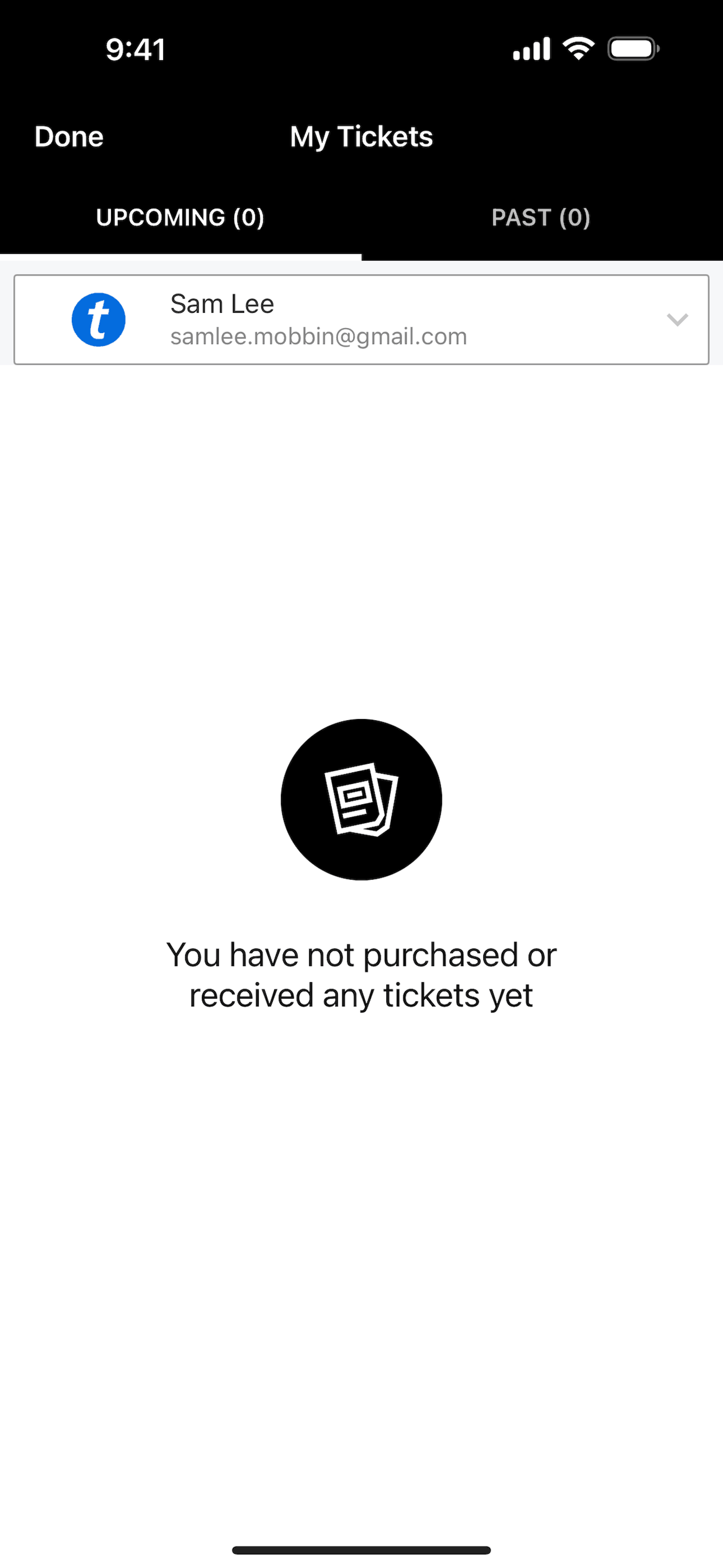 Live Nation iOS Music & Audio interface screenshot 17