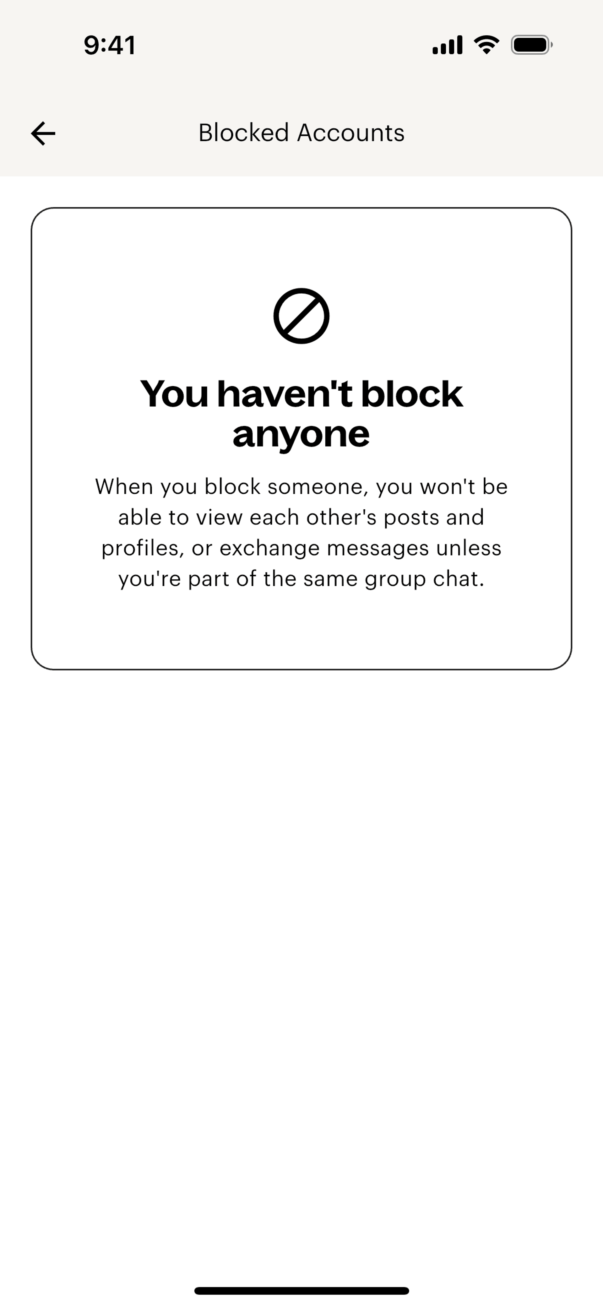 Lex iOS Social Networking interface screenshot 14