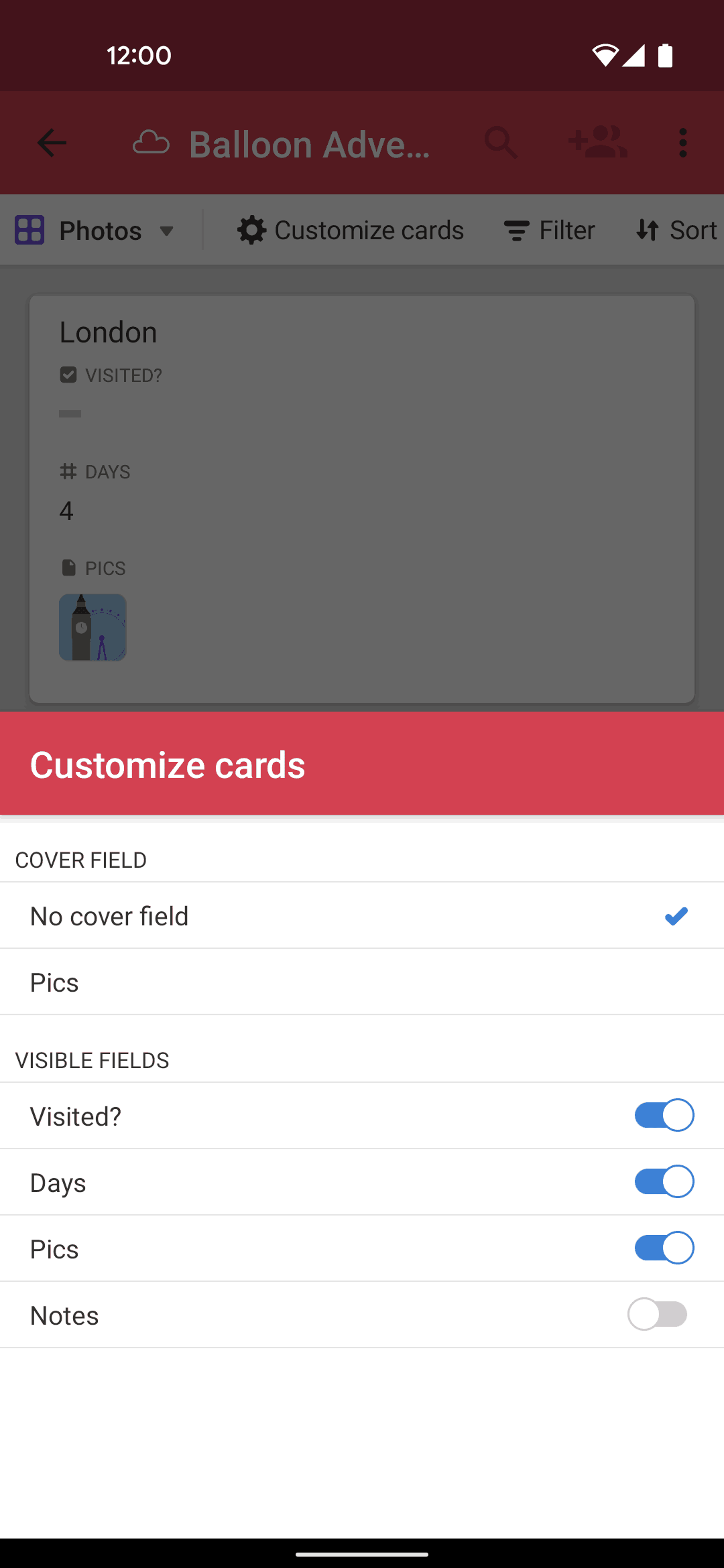 Airtable Android Productivity interface screenshot 7