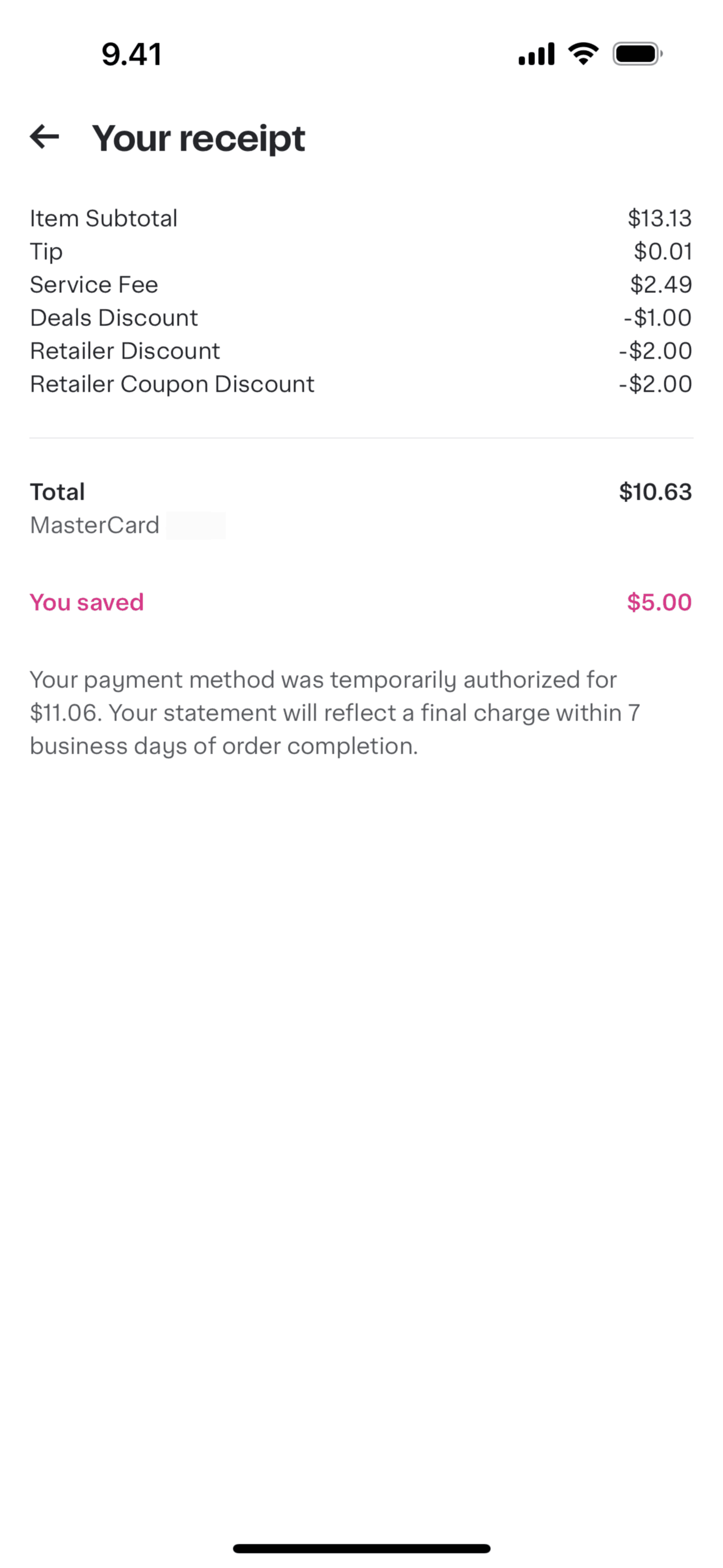 Instacart iOS Shopping interface screenshot 11