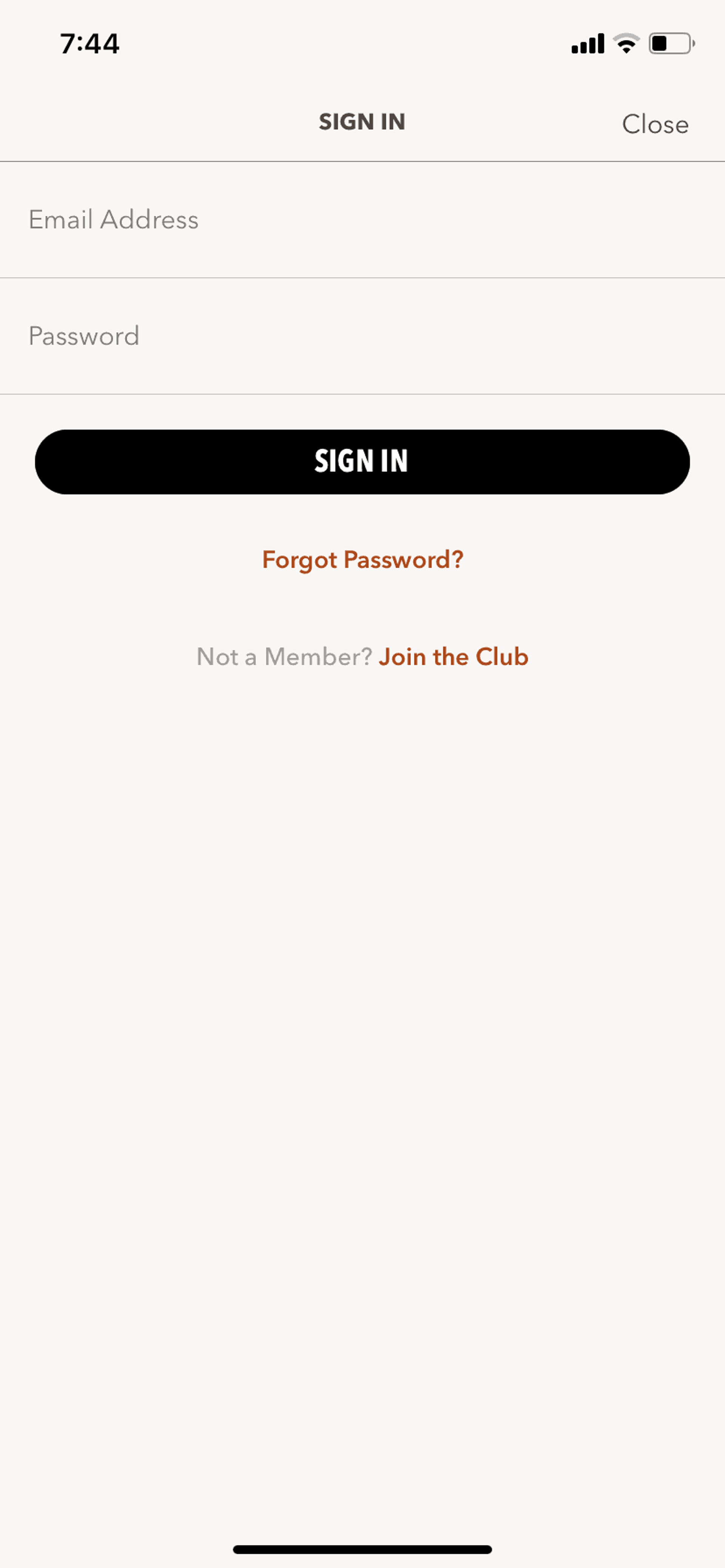 Dollar Shave Club iOS Shopping interface screenshot 2