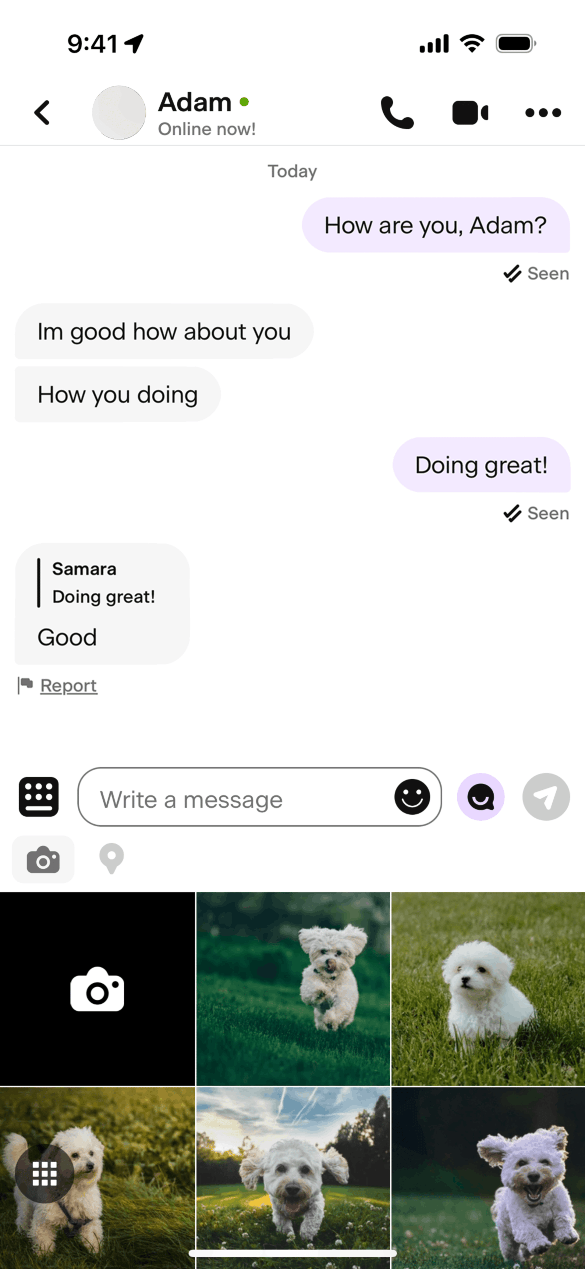 Badoo iOS Lifestyle interface screenshot 6