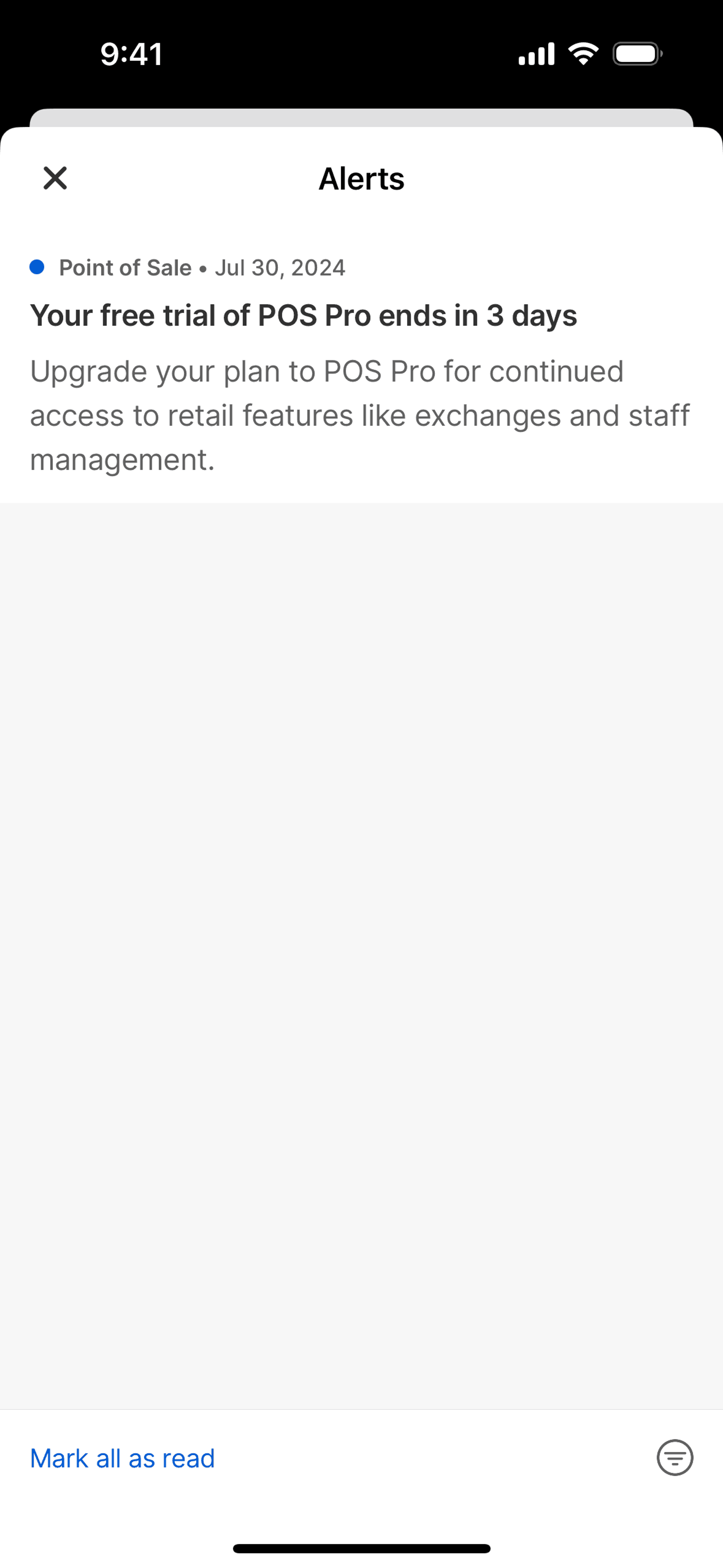 Shopify iOS Business interface screenshot 6