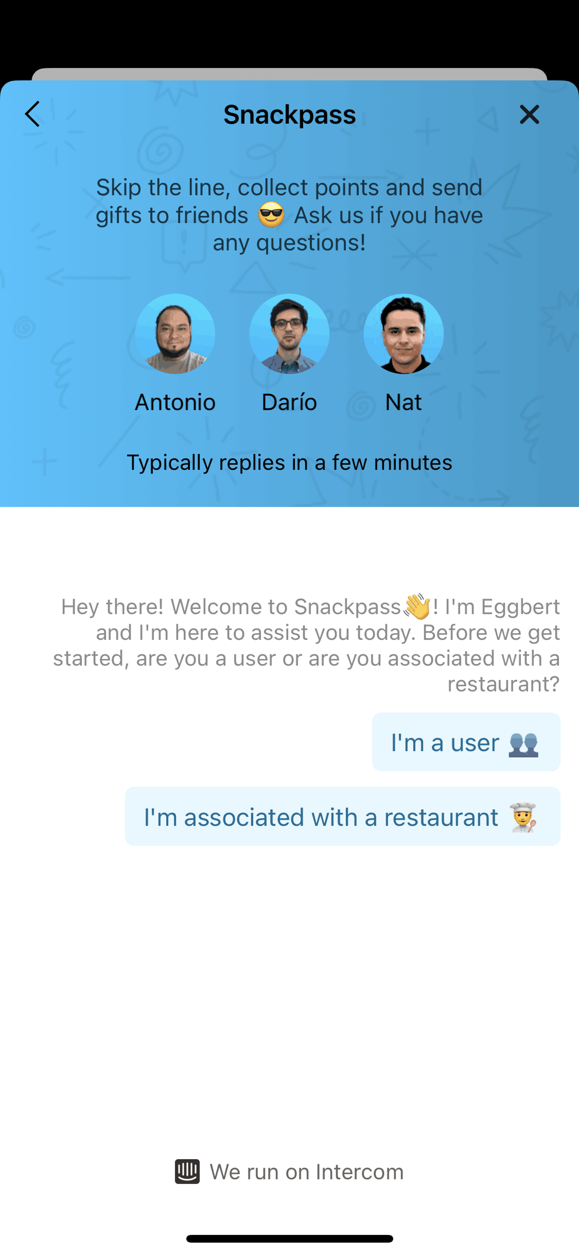 Snackpass iOS Food & Drink interface screenshot 14