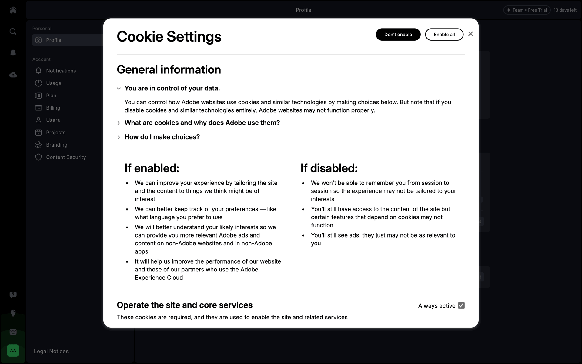 Frame.io Web Photo & Video interface screenshot 12