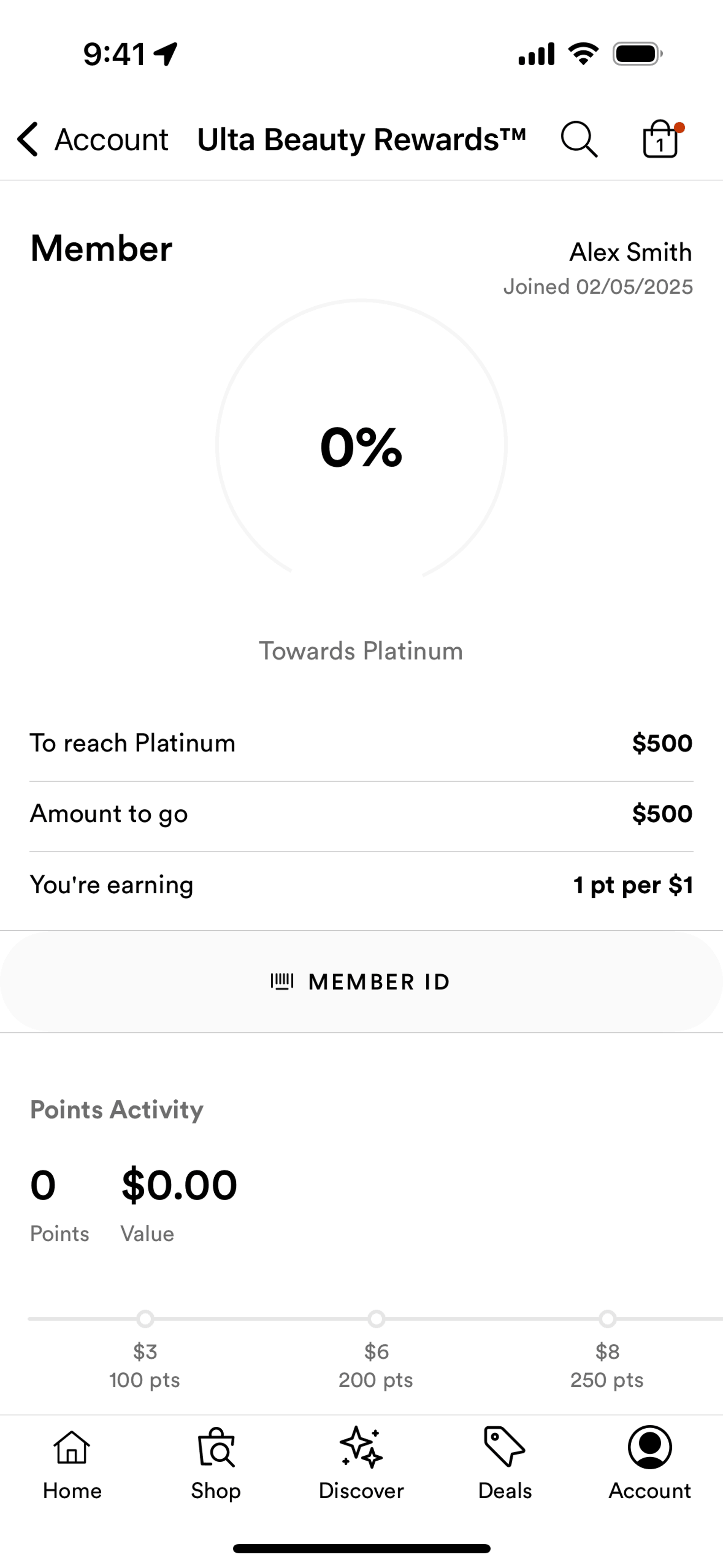 Ulta Beauty iOS Shopping interface screenshot 21