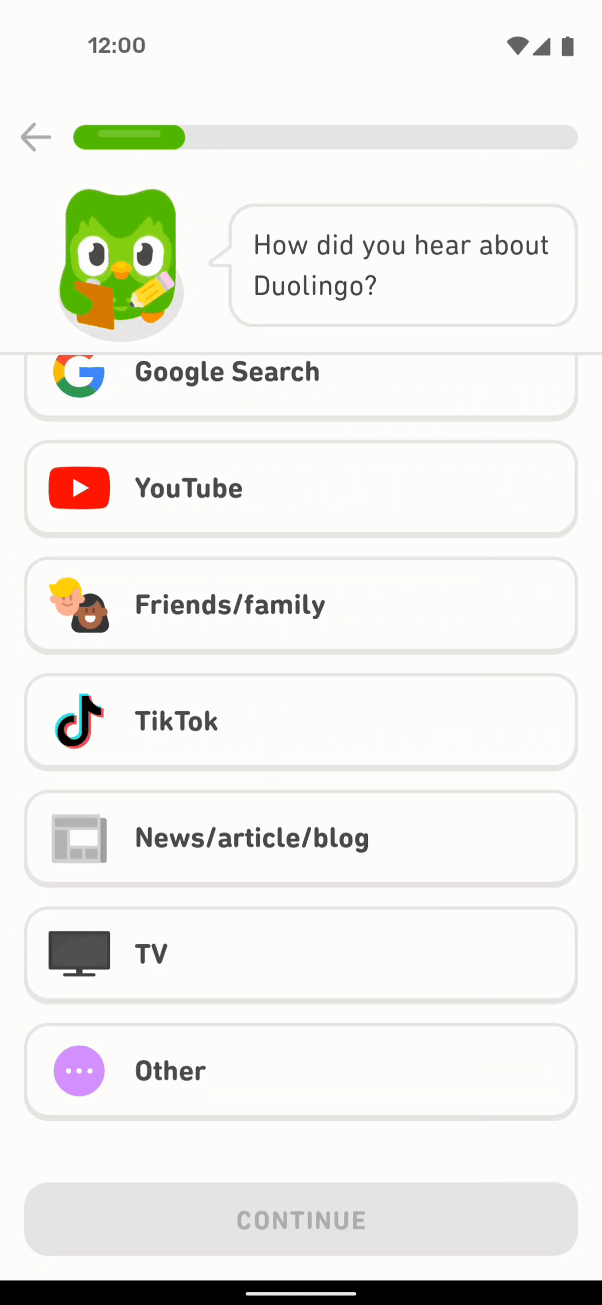Duolingo Android Education interface screenshot 11