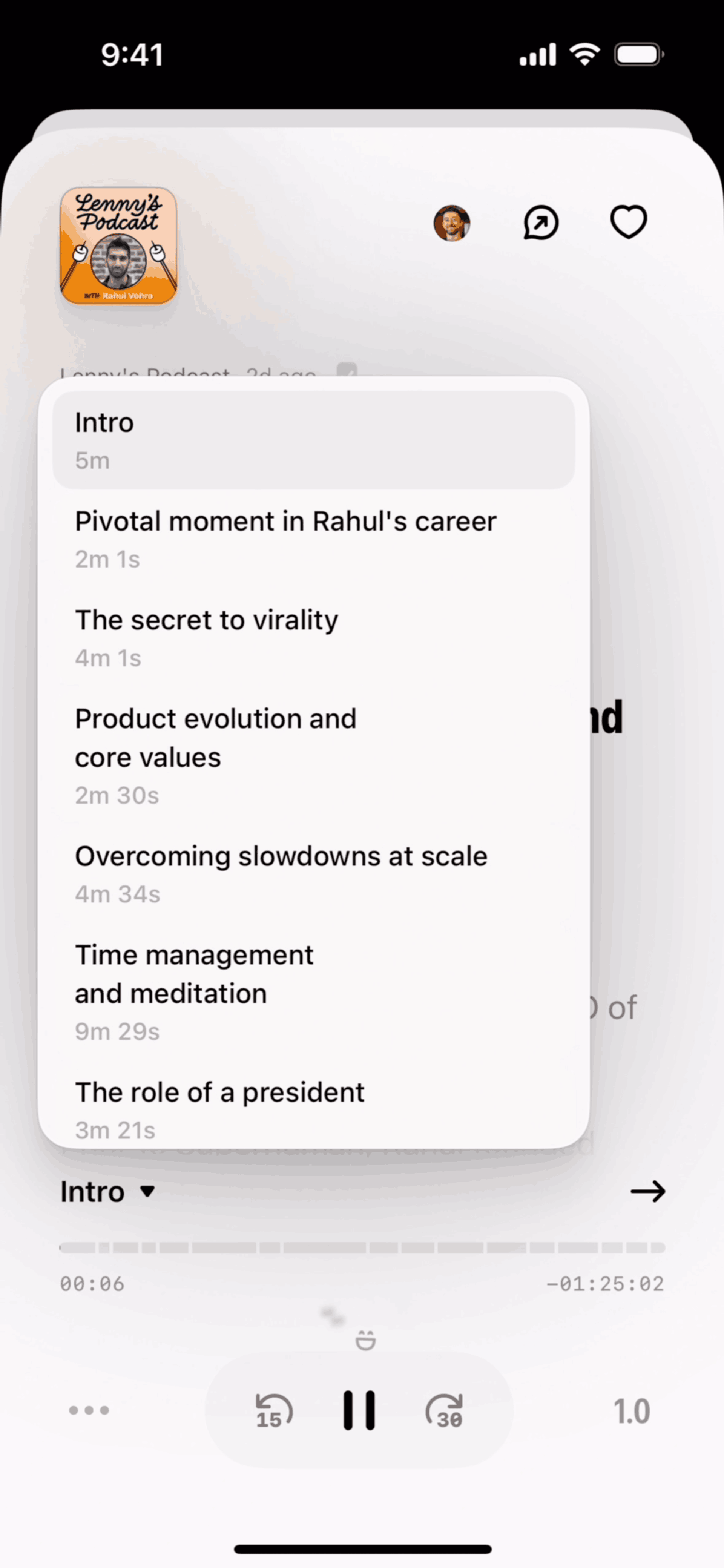 Queue iOS News interface screenshot 7