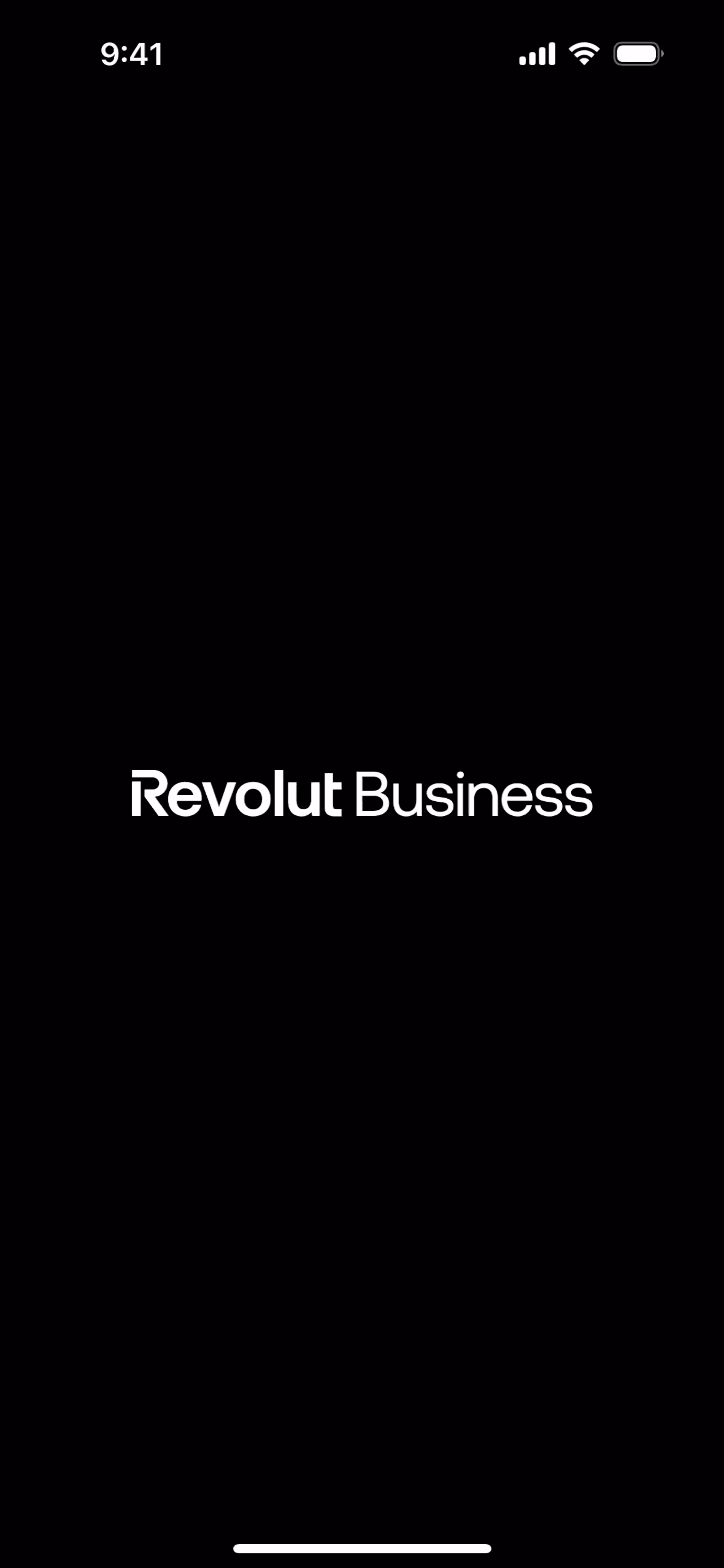 Revolut Business iOS Finance interface screenshot 1