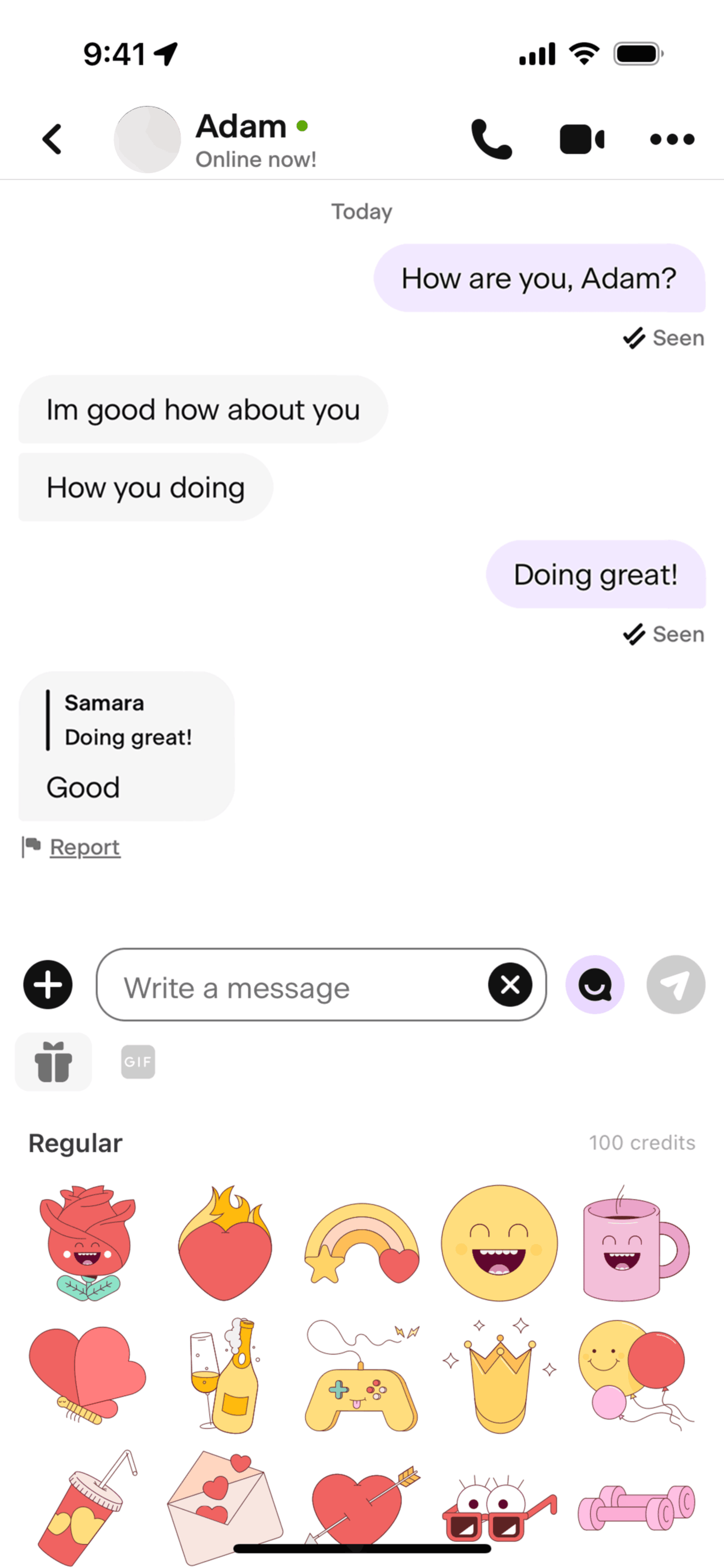Badoo iOS Lifestyle interface screenshot 7