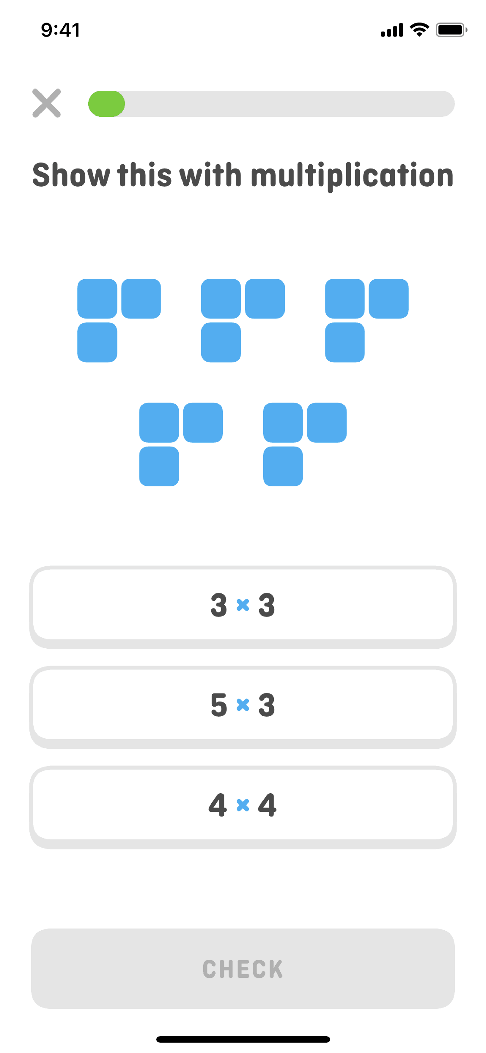 Duolingo Math iOS Education interface screenshot 6