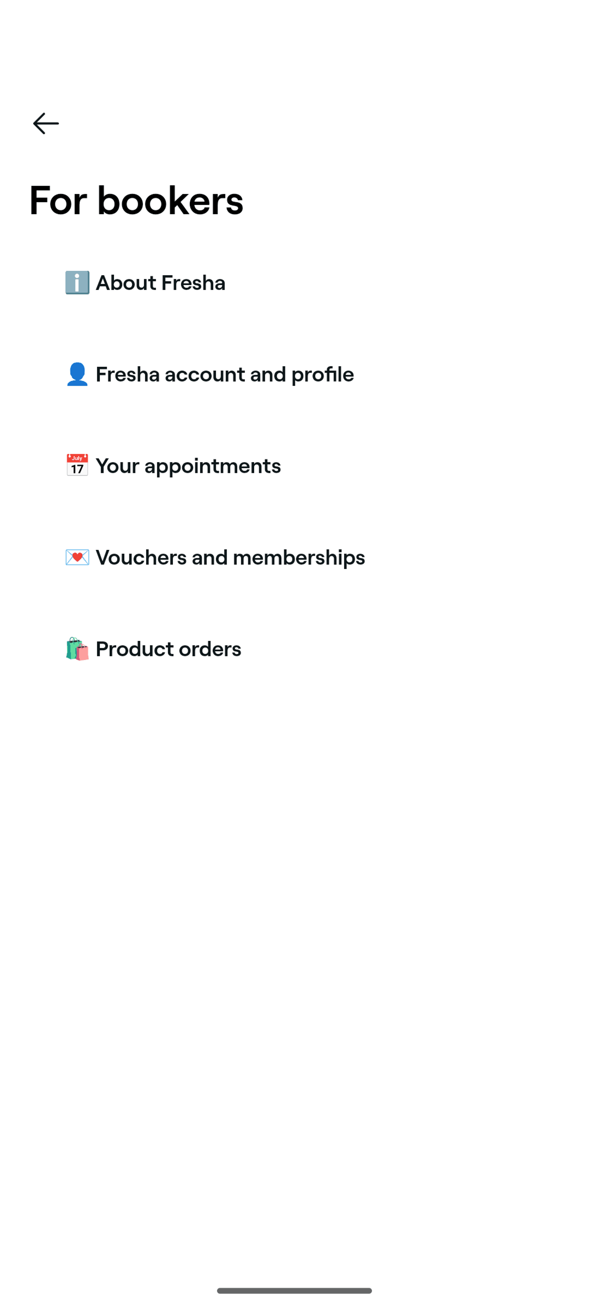 Fresha Android Lifestyle interface screenshot 13