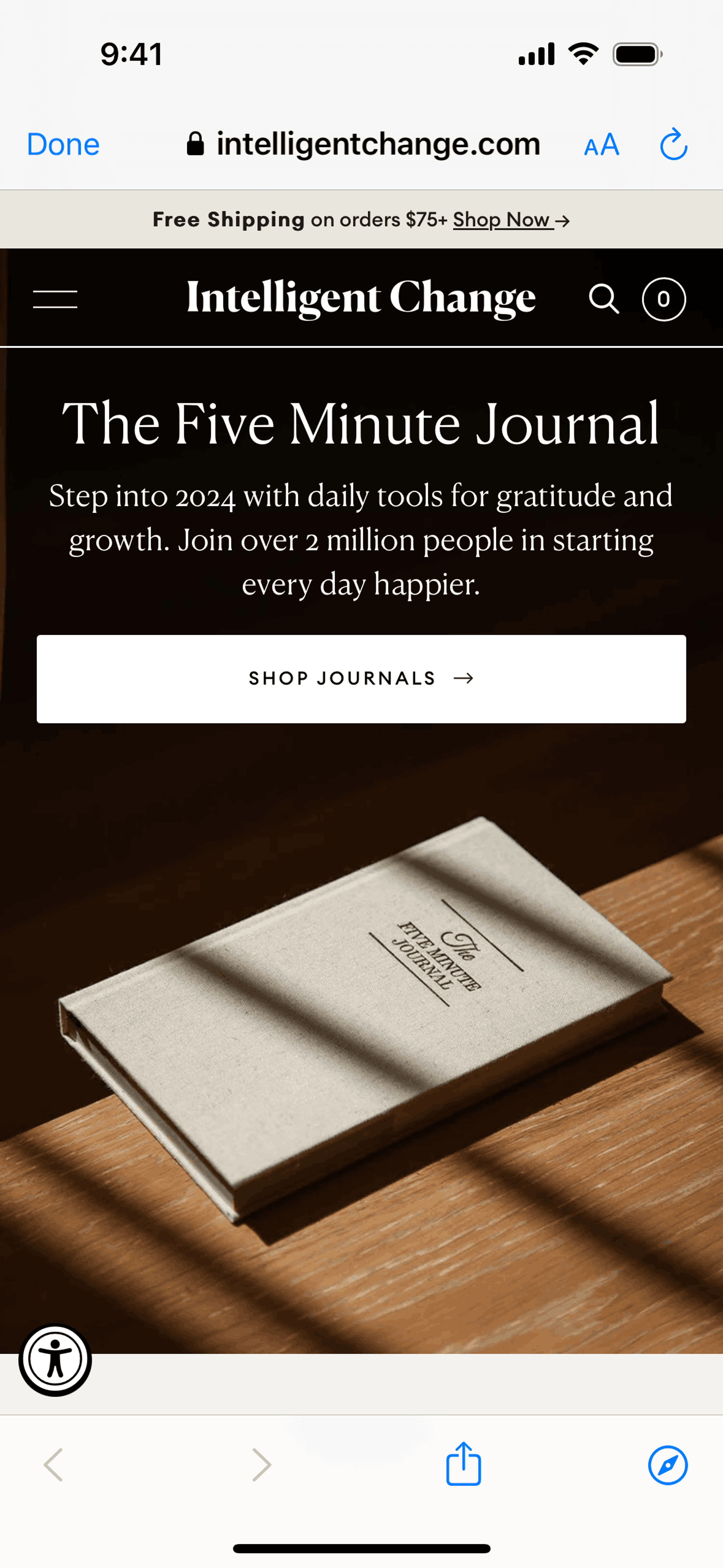 5 Minute Journal iOS Health & Fitness interface screenshot 21