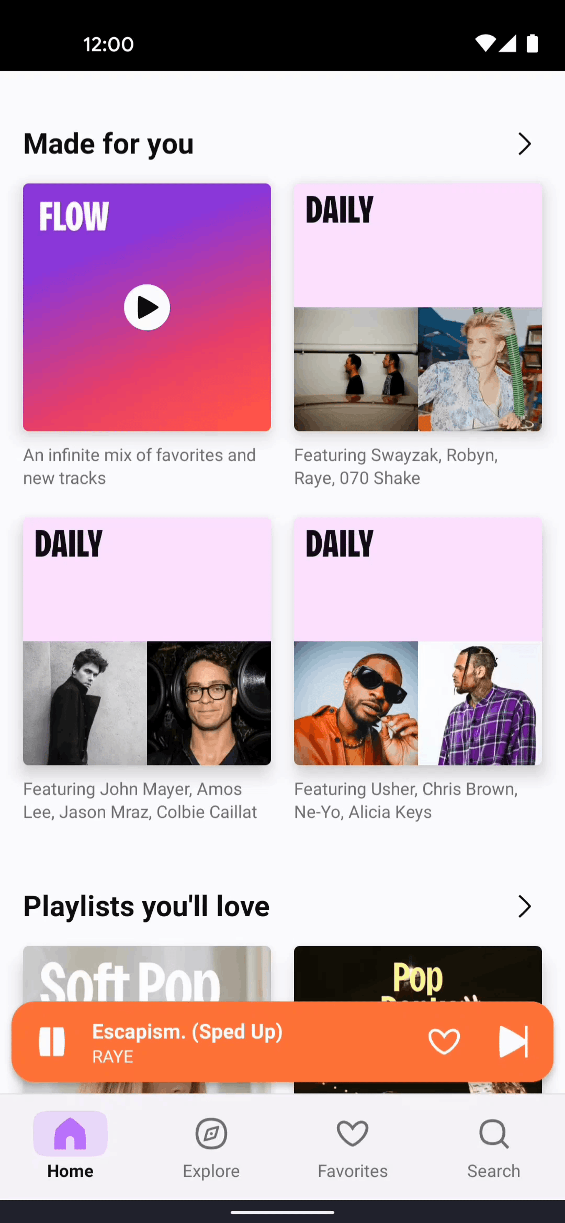 Deezer Android Entertainment interface screenshot 10