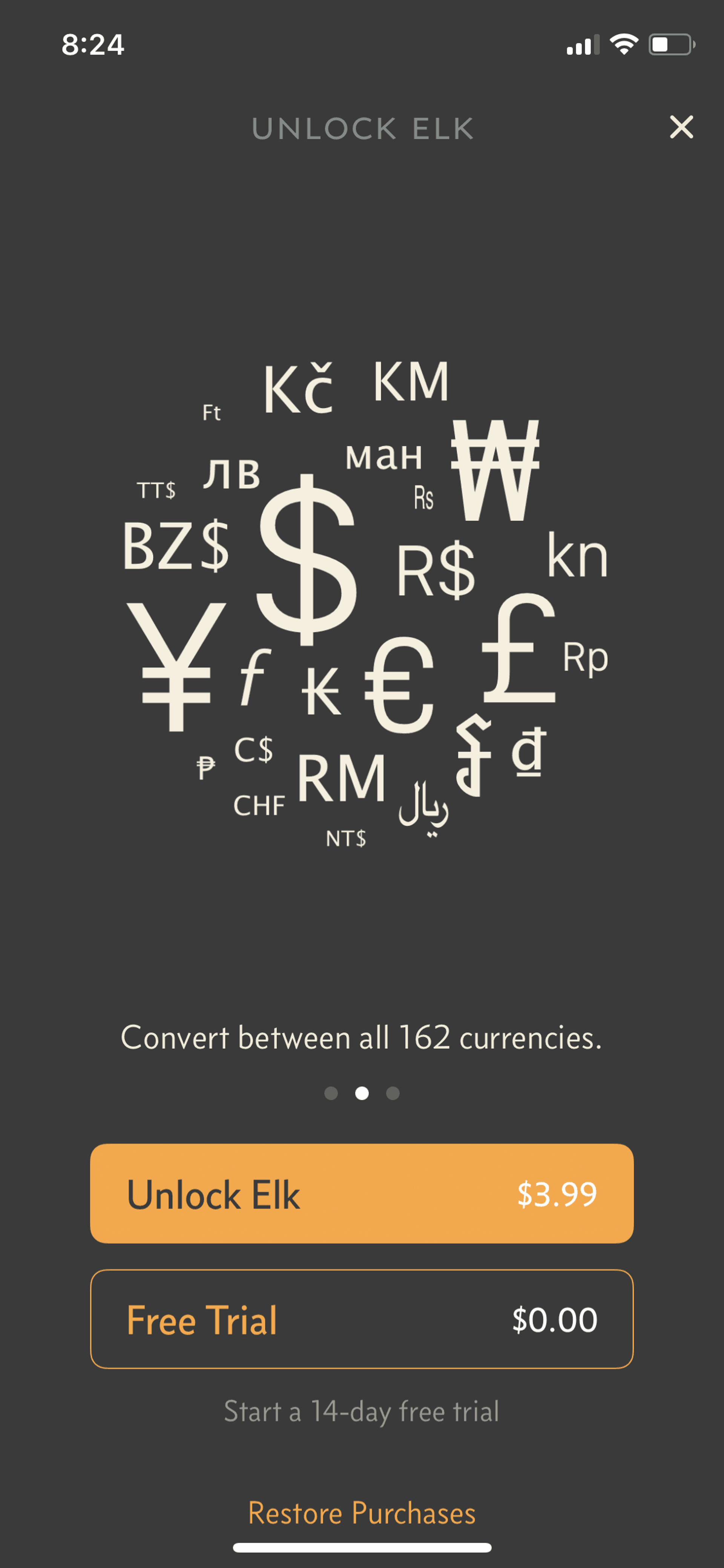 Elk iOS Utilities interface screenshot 14