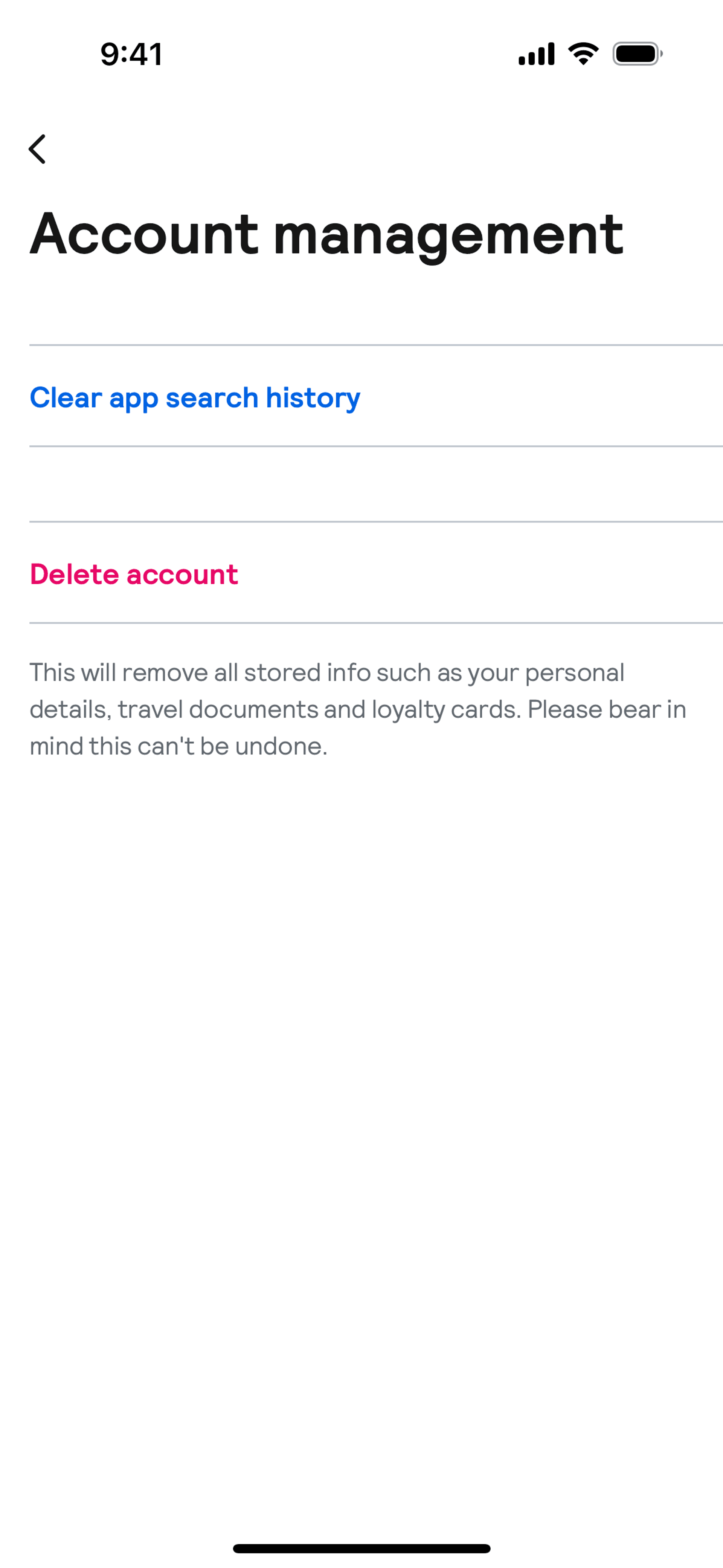 Skyscanner iOS Travel & Transportation interface screenshot 17