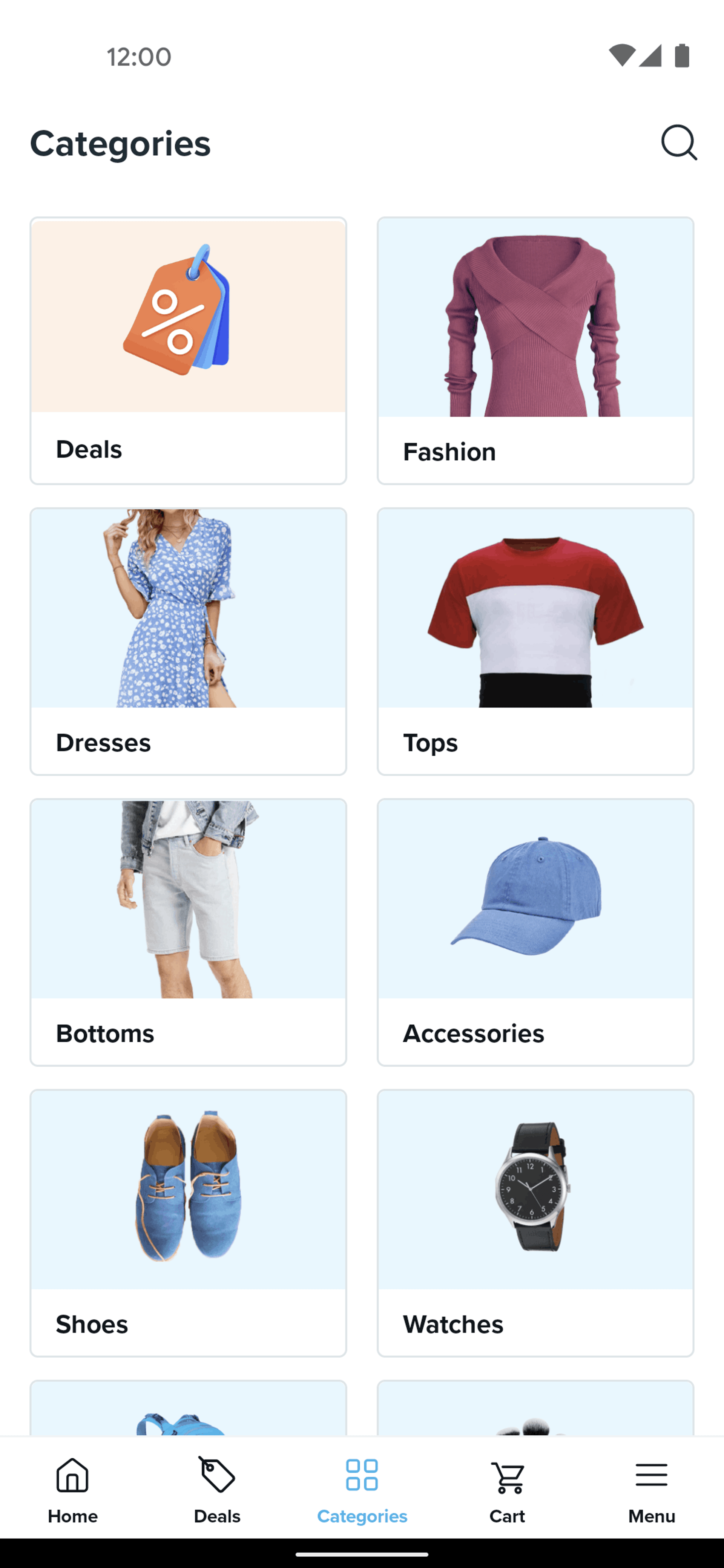 Wish Android Shopping interface screenshot 3