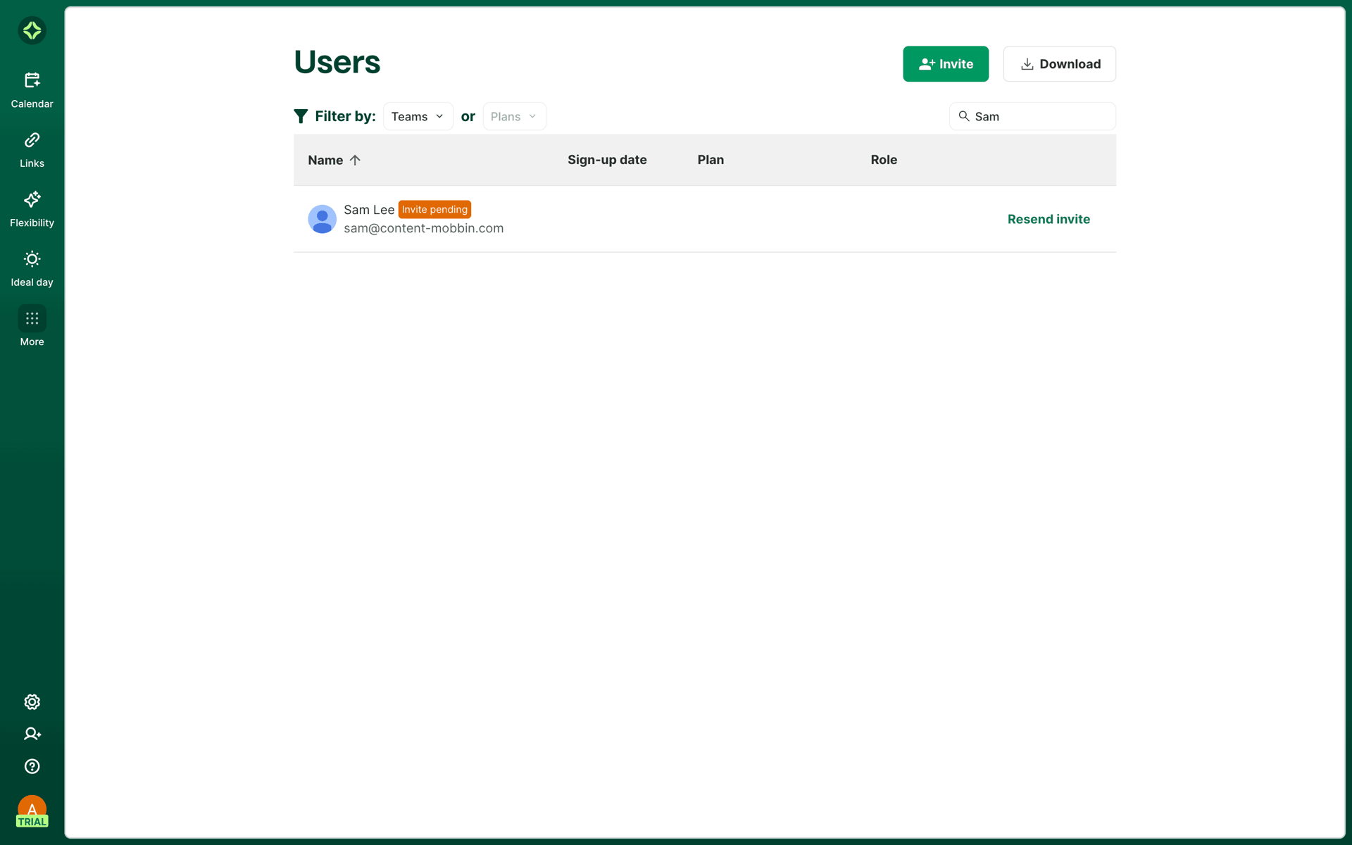 Clockwise Web Productivity interface screenshot 24