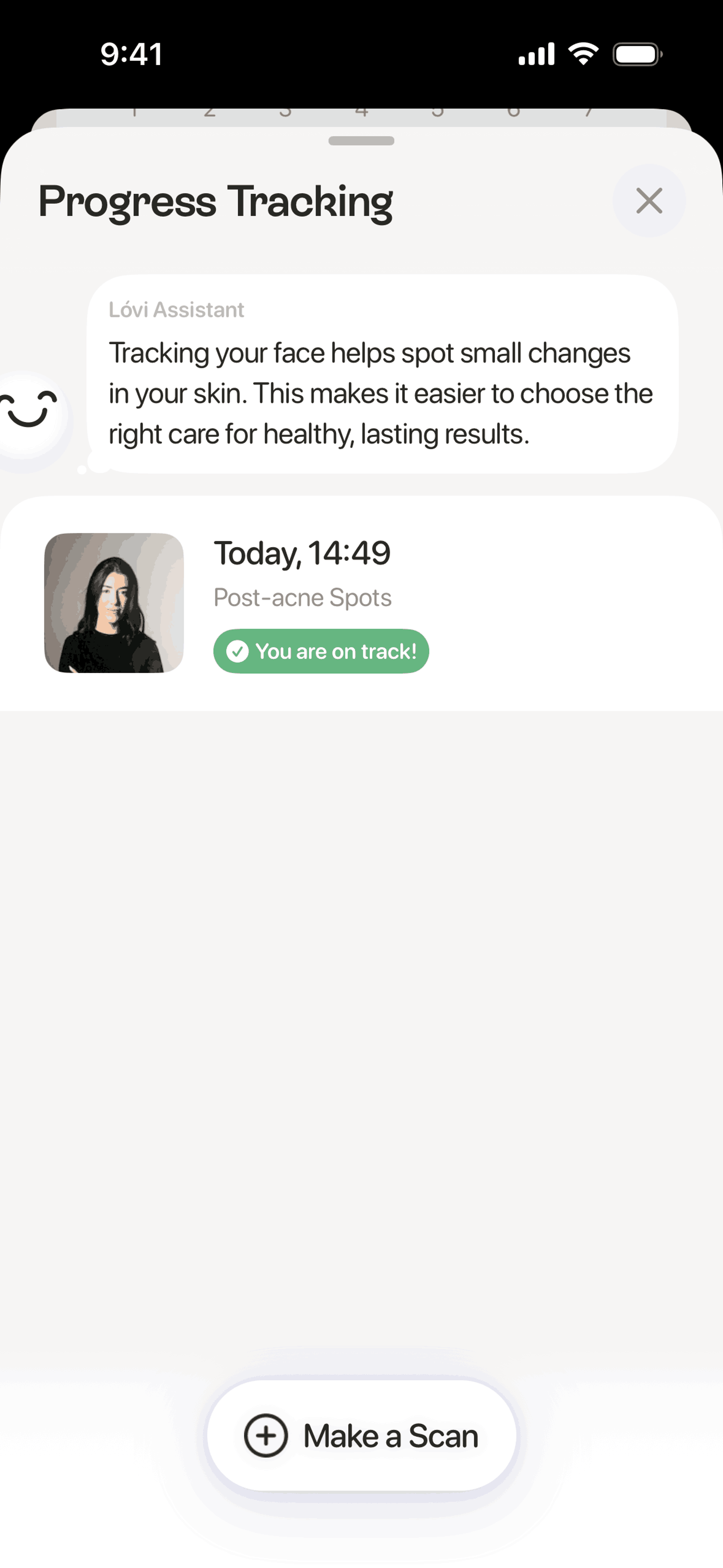 Lovi iOS AI interface screenshot 13