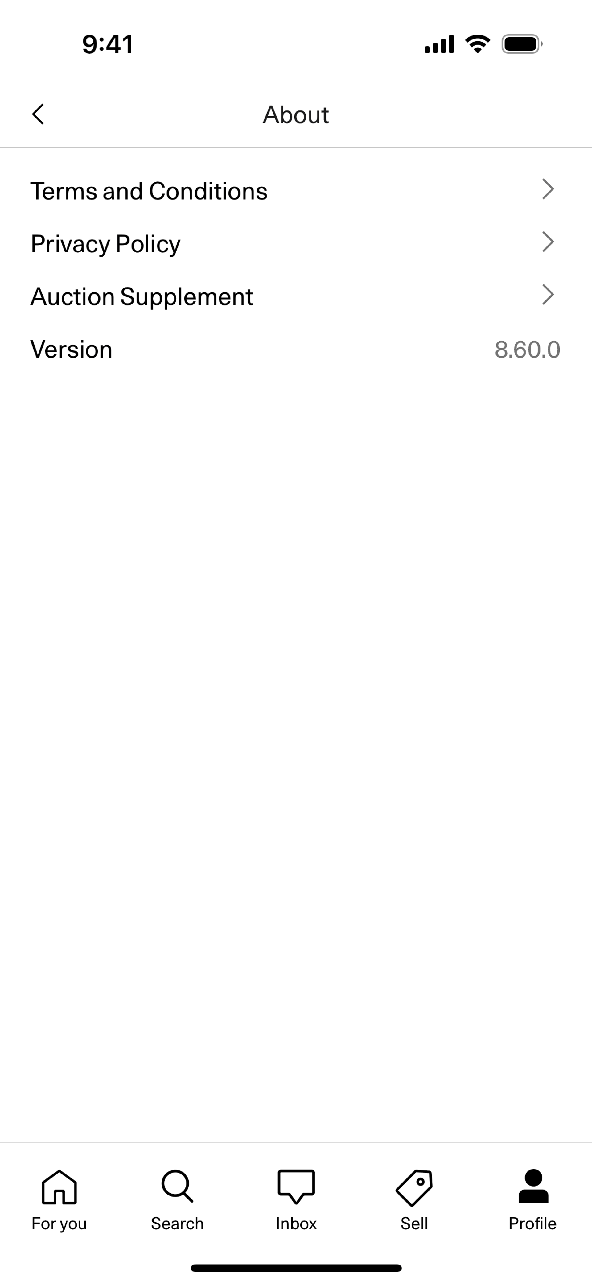 Artsy iOS Shopping interface screenshot 24