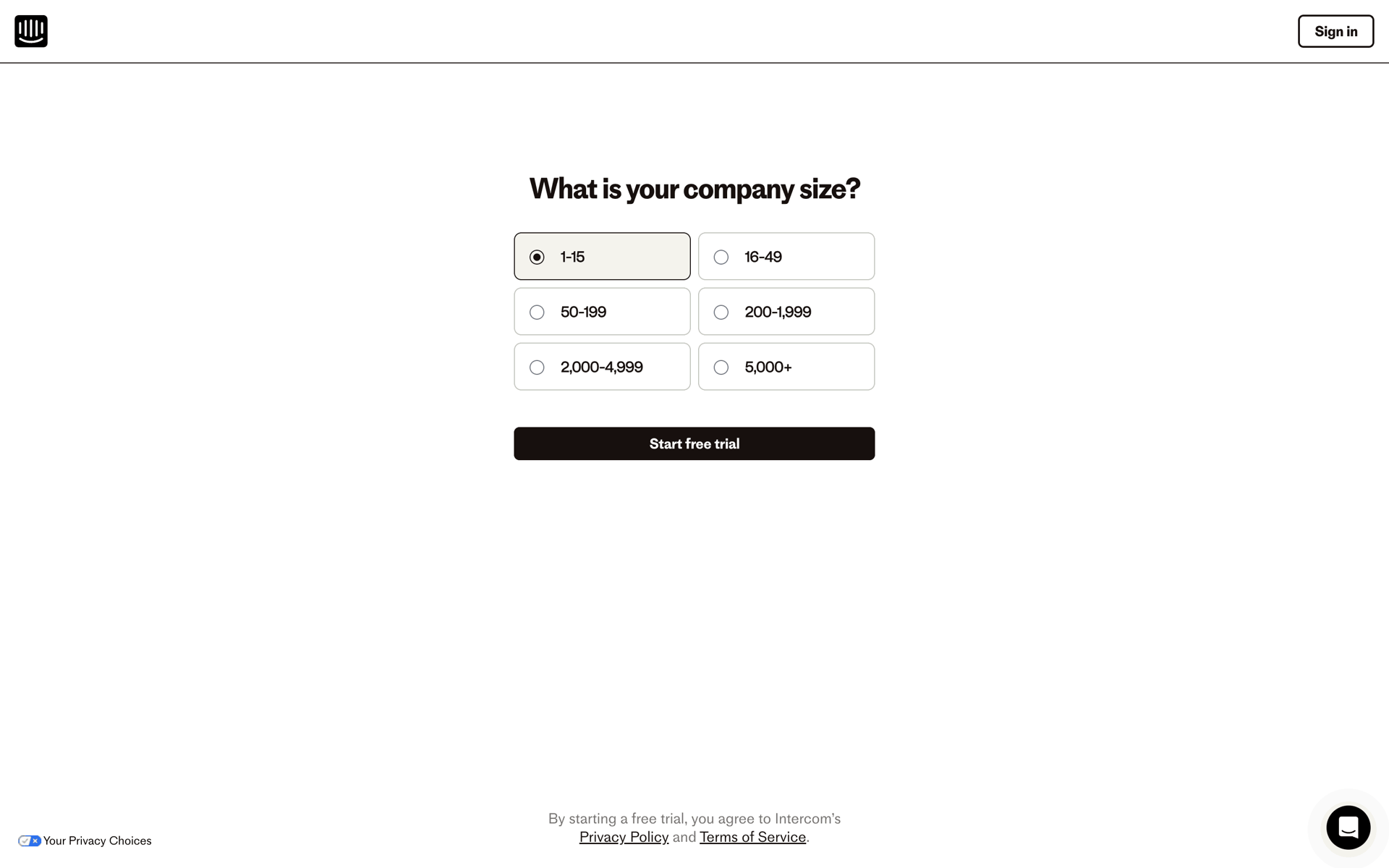 Intercom Web Business interface screenshot 18