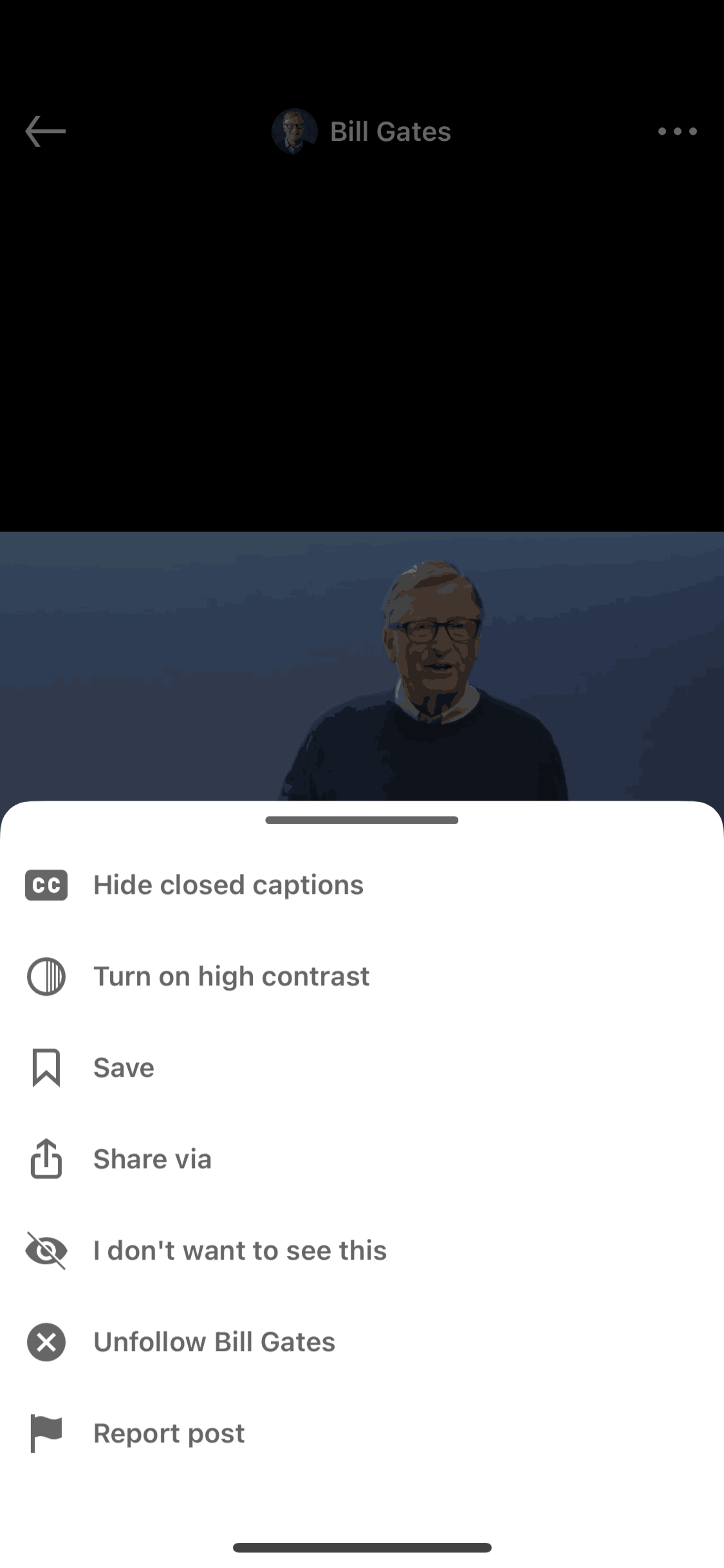 LinkedIn iOS Business interface screenshot 7