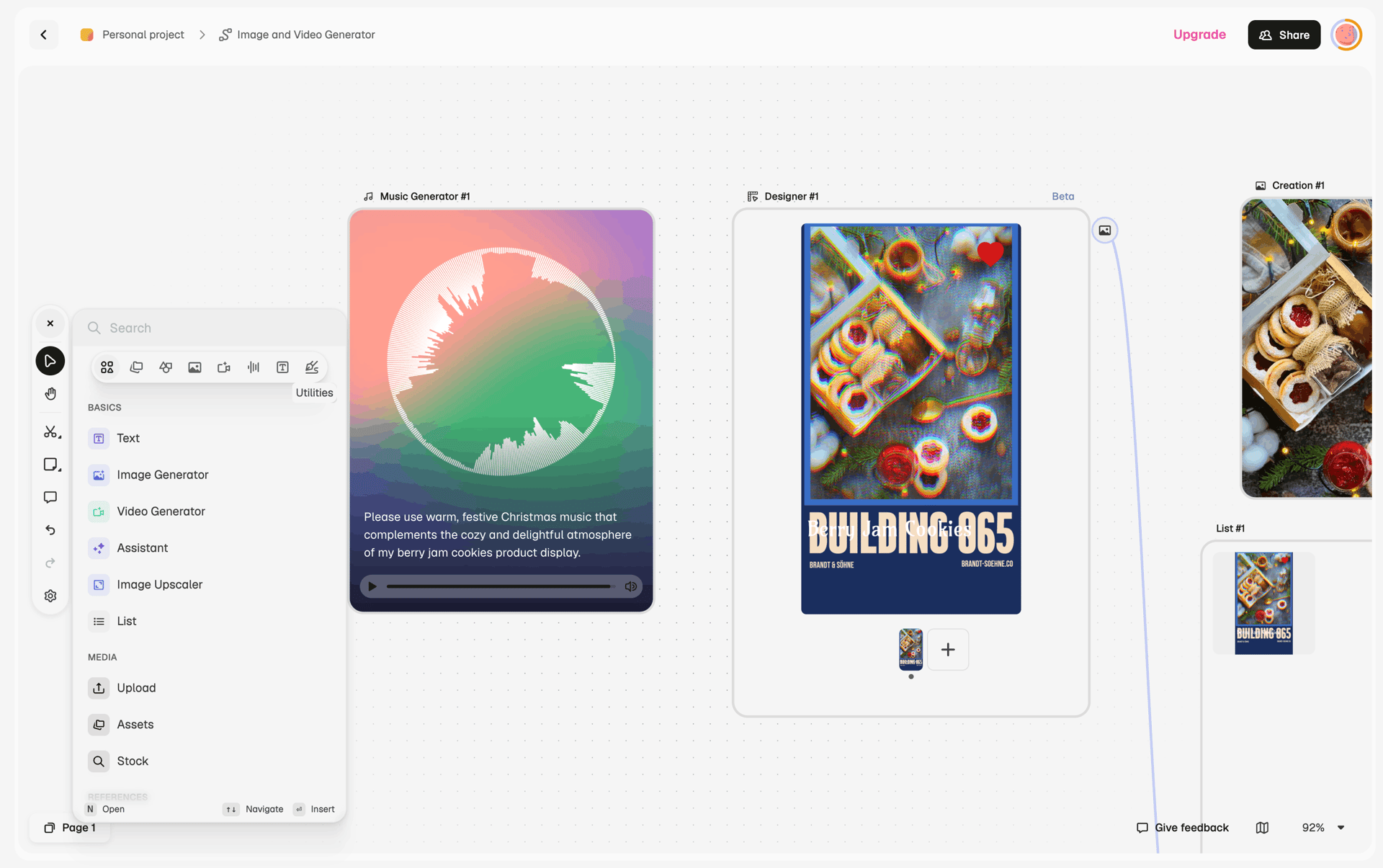 Magnific Web Photo & Video interface screenshot 24