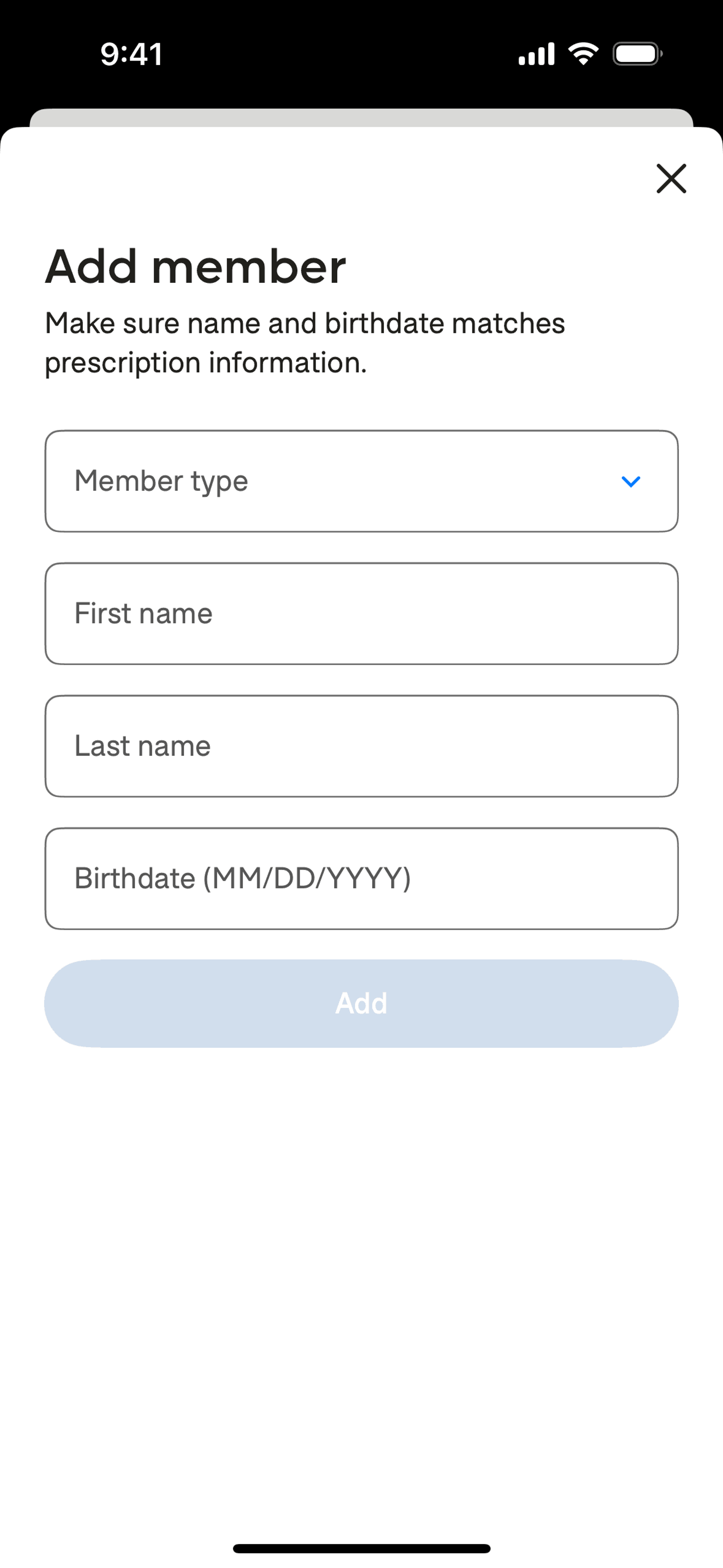 GoodRx iOS Medical interface screenshot 24