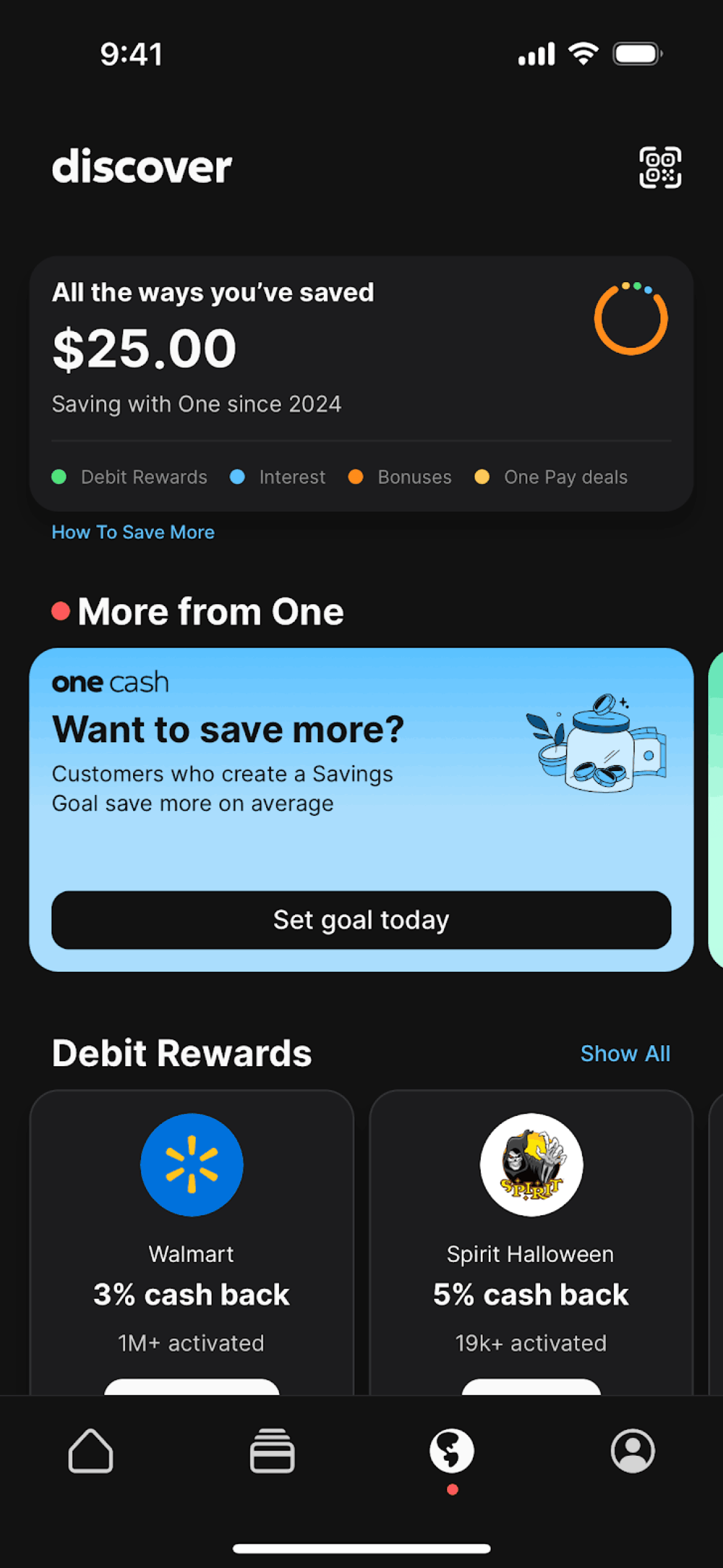 One iOS Finance interface screenshot 9