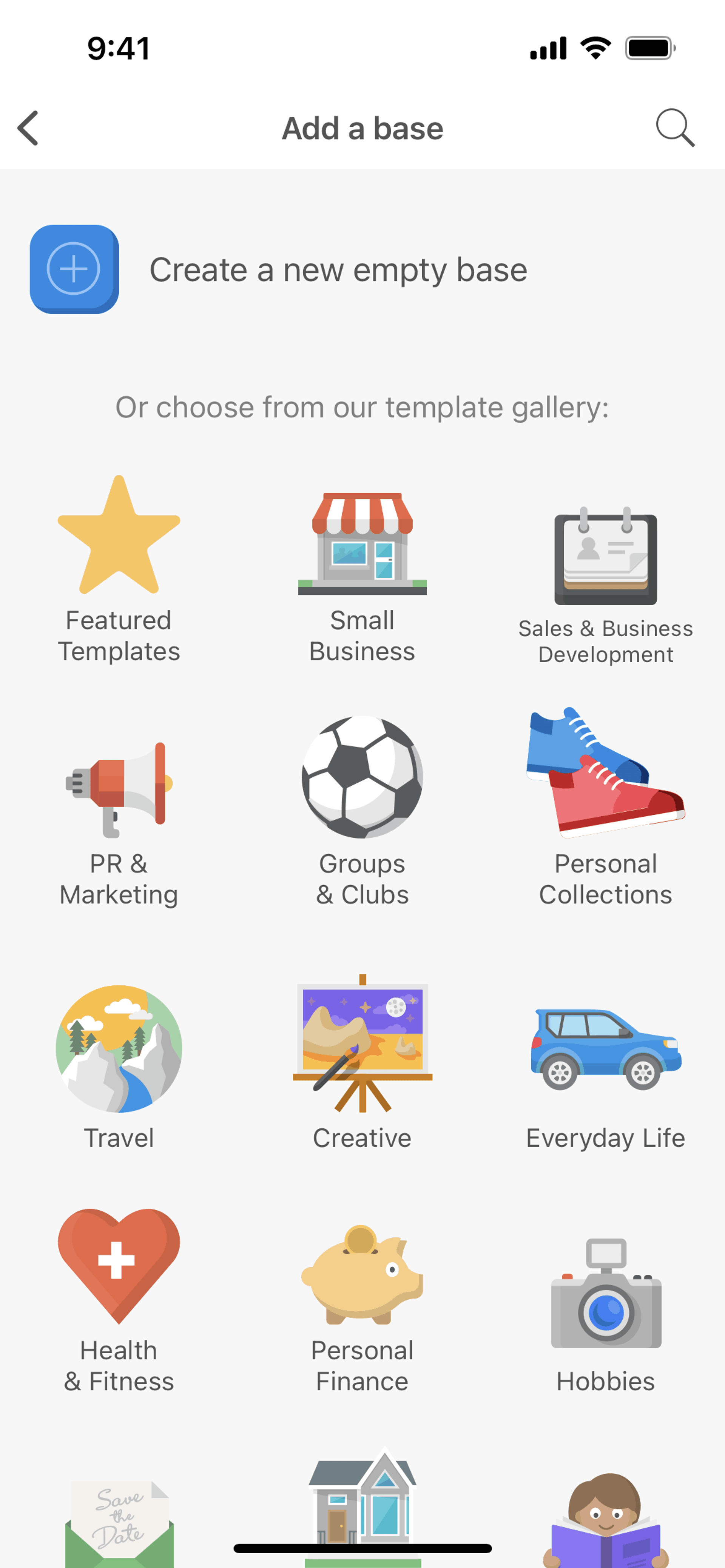 Airtable iOS Productivity interface screenshot 16