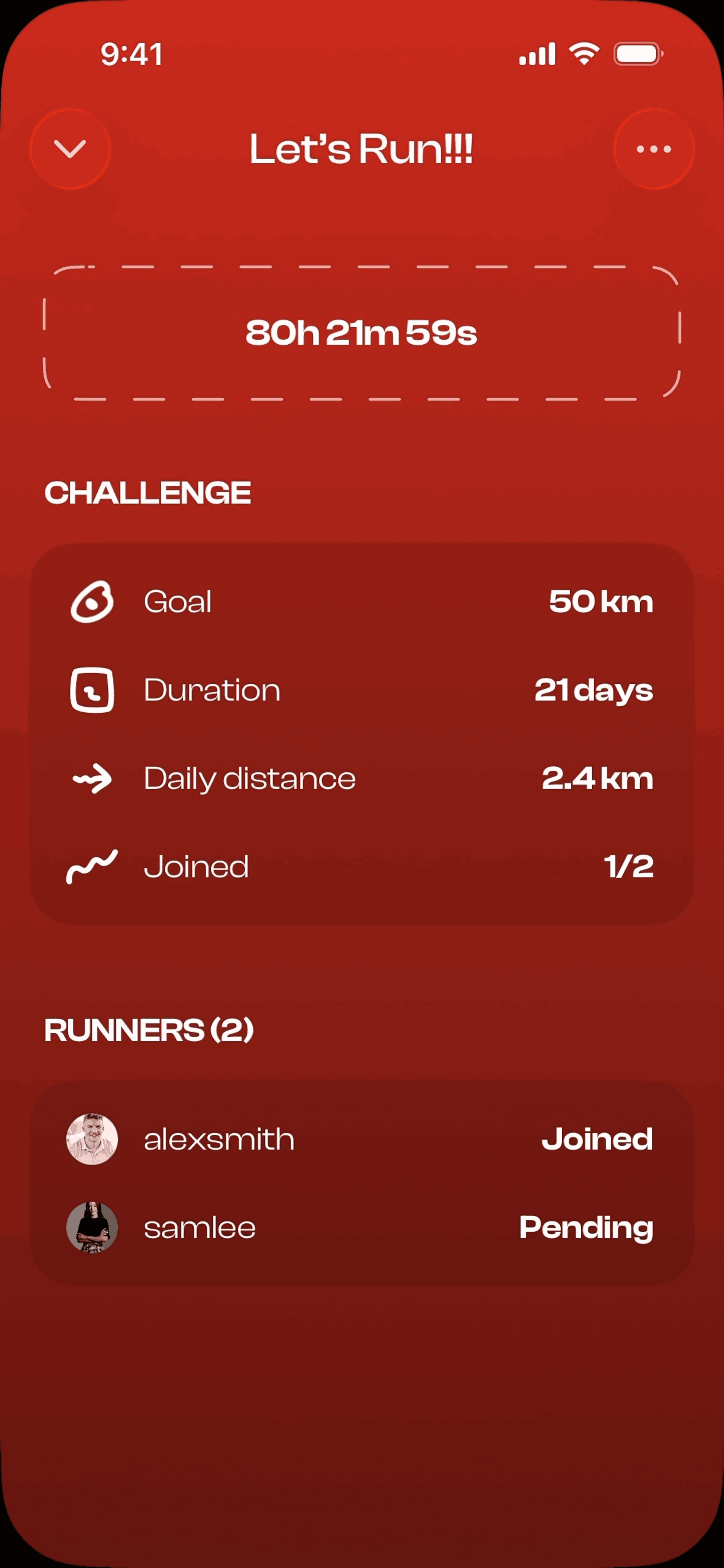 Runbuds iOS Health & Fitness interface screenshot 23