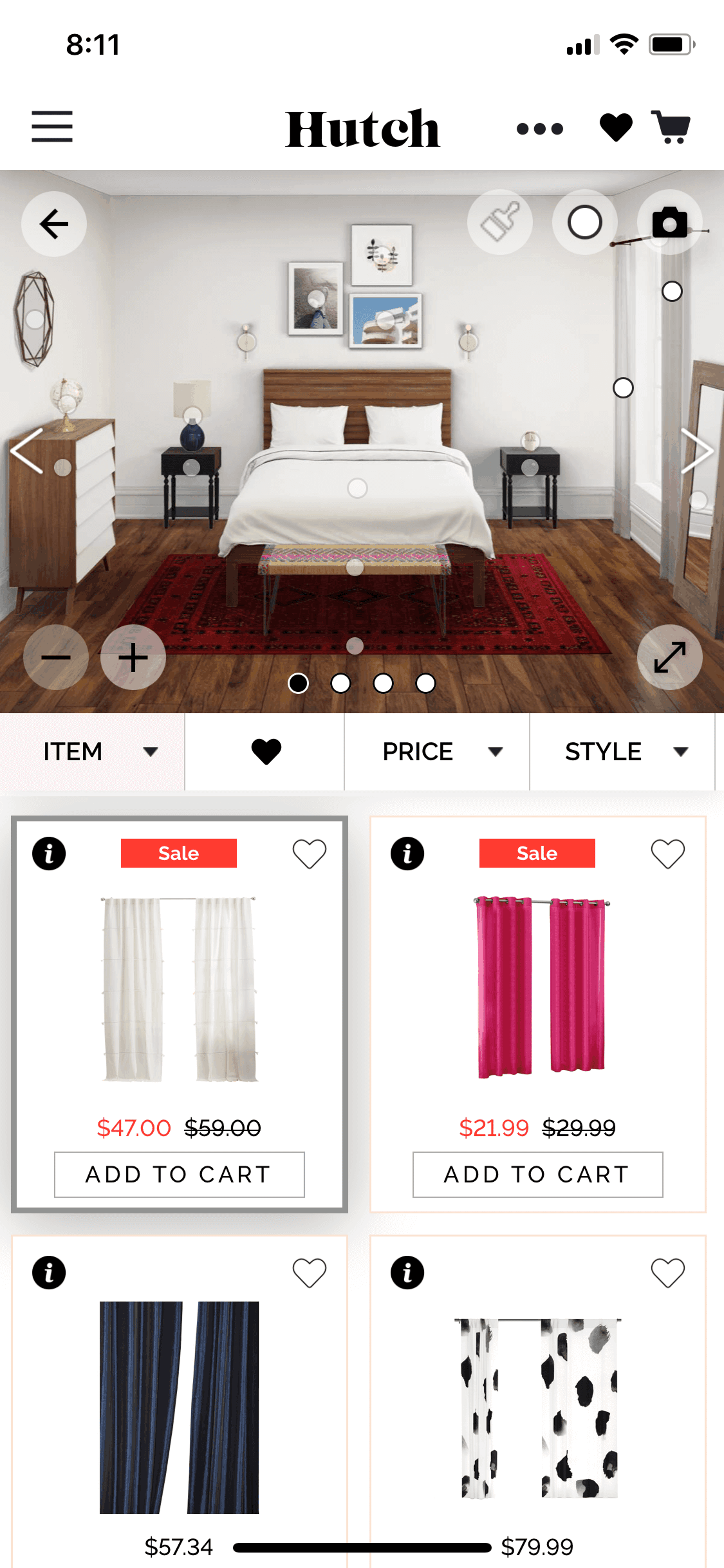 Hutch iOS Lifestyle interface screenshot 11