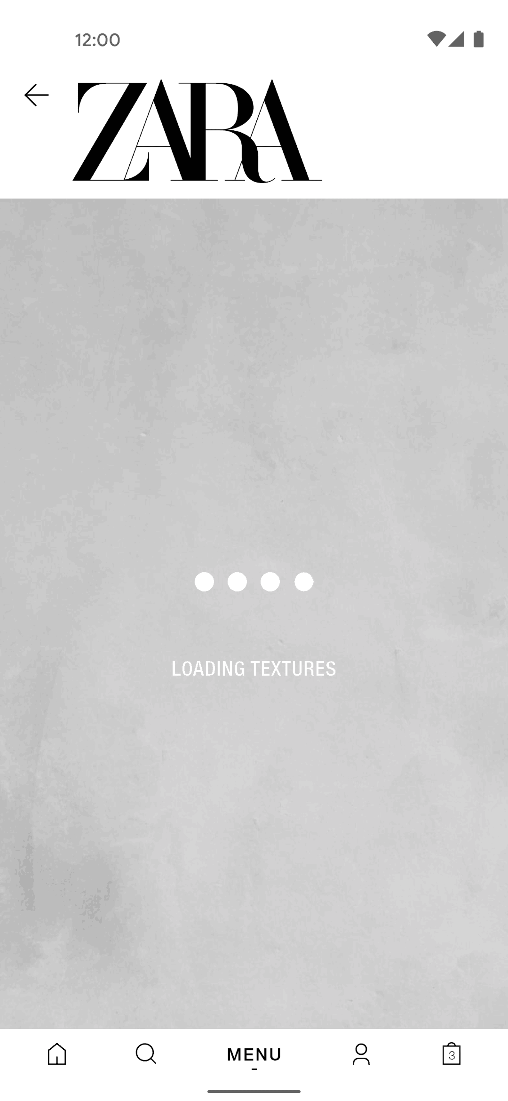 ZARA Android Shopping interface screenshot 6
