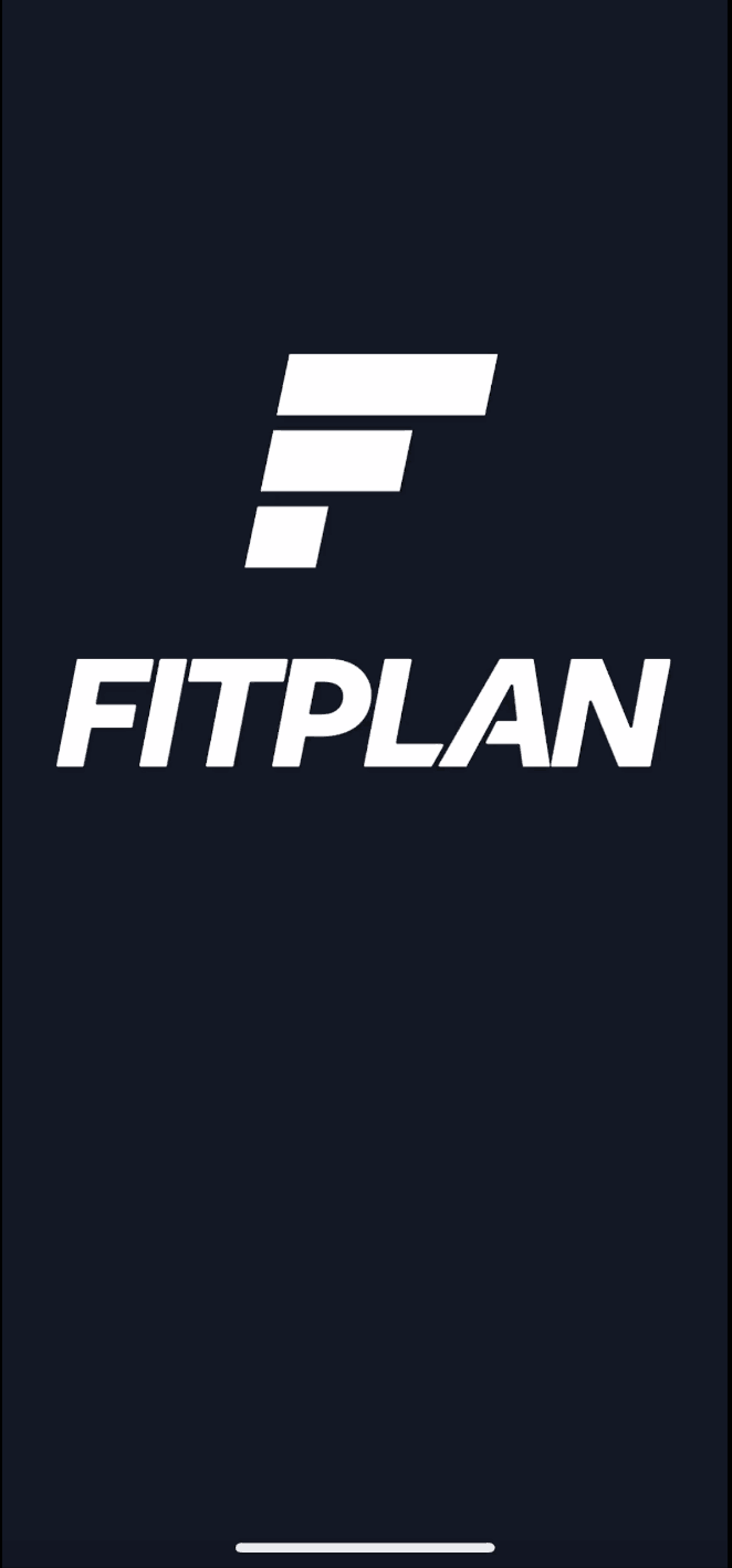 Fitplan iOS Health & Fitness interface screenshot 1