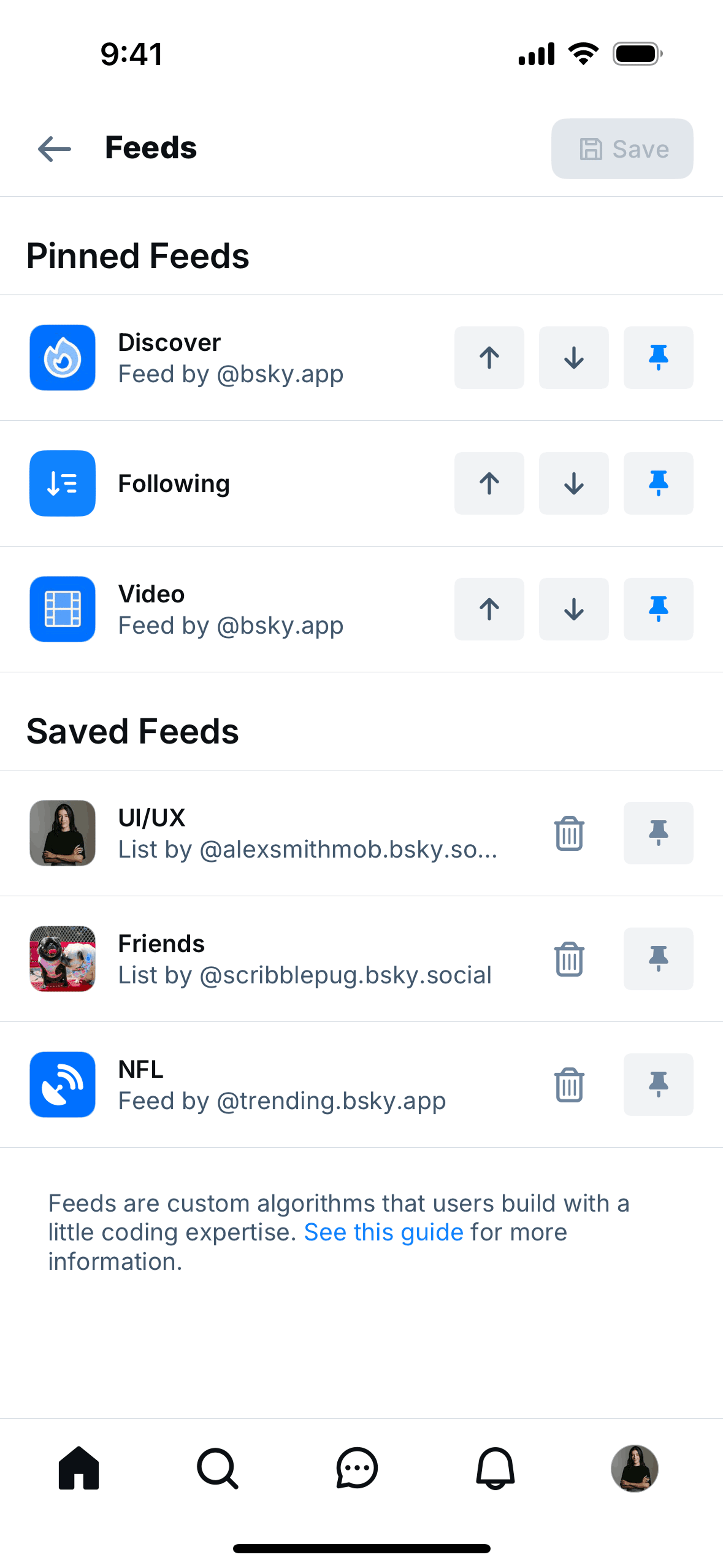 Bluesky Social iOS Social Networking interface screenshot 24