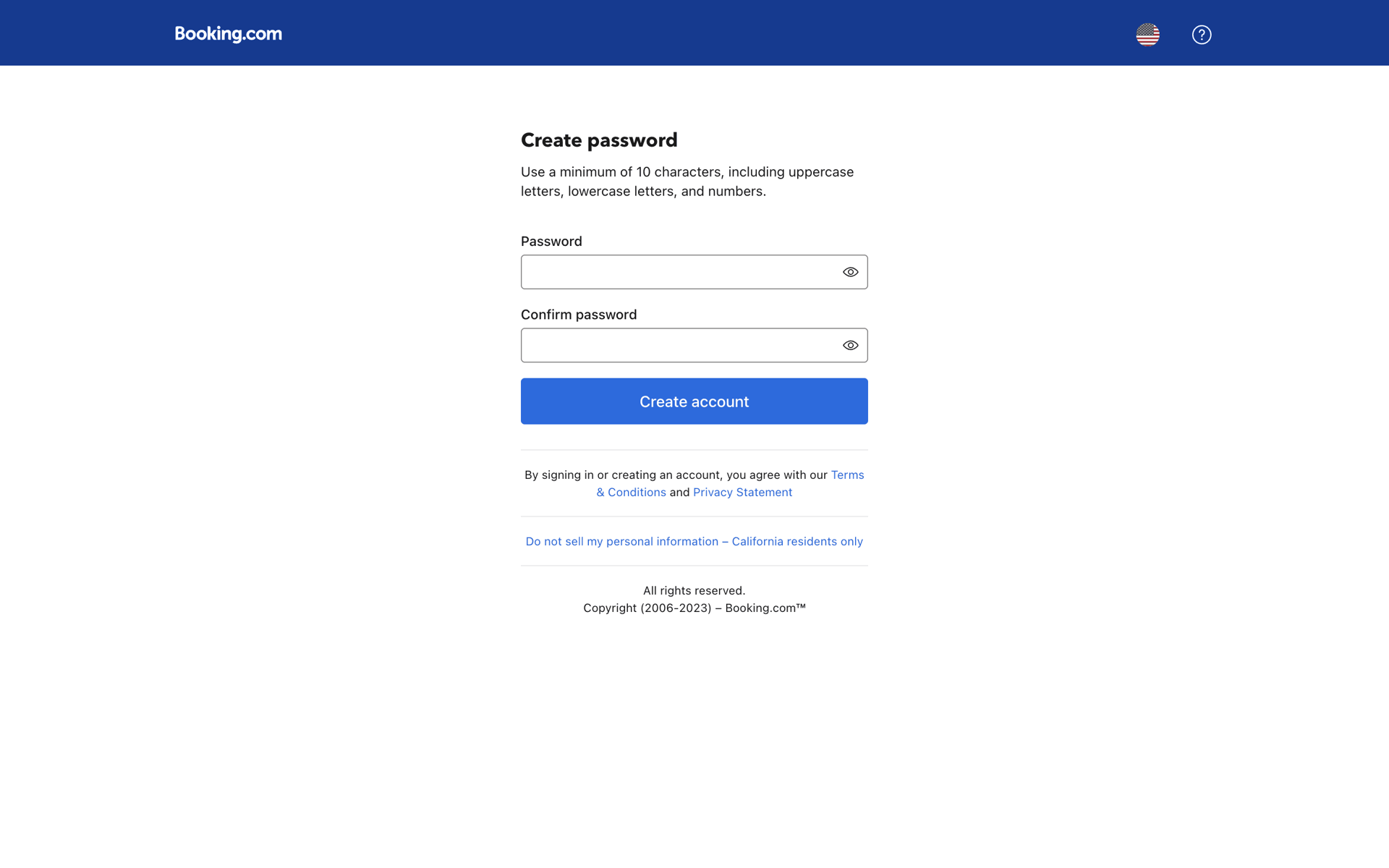 Booking.com Web Travel & Transportation interface screenshot 5