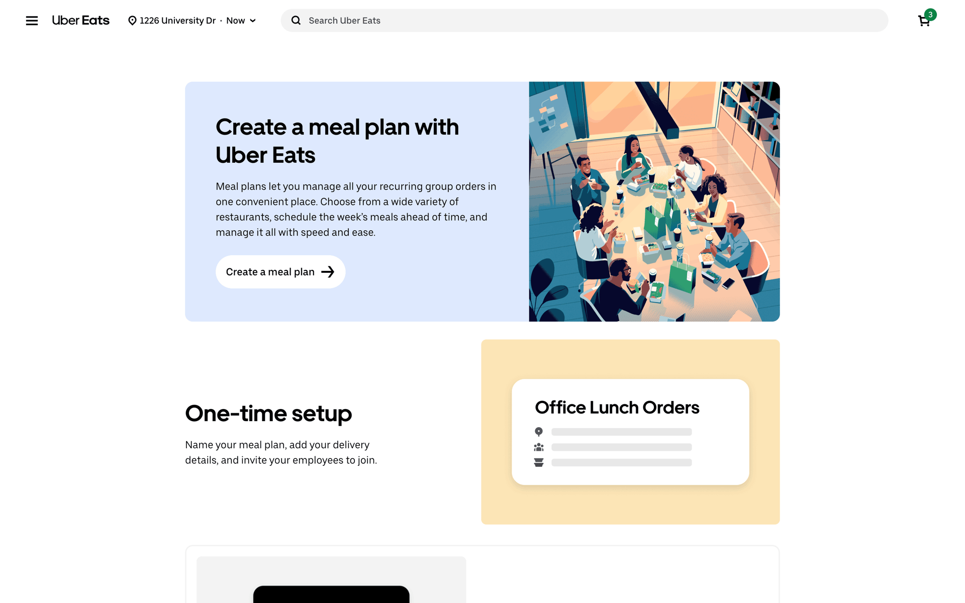 Uber Eats Web Food & Drink interface screenshot 24