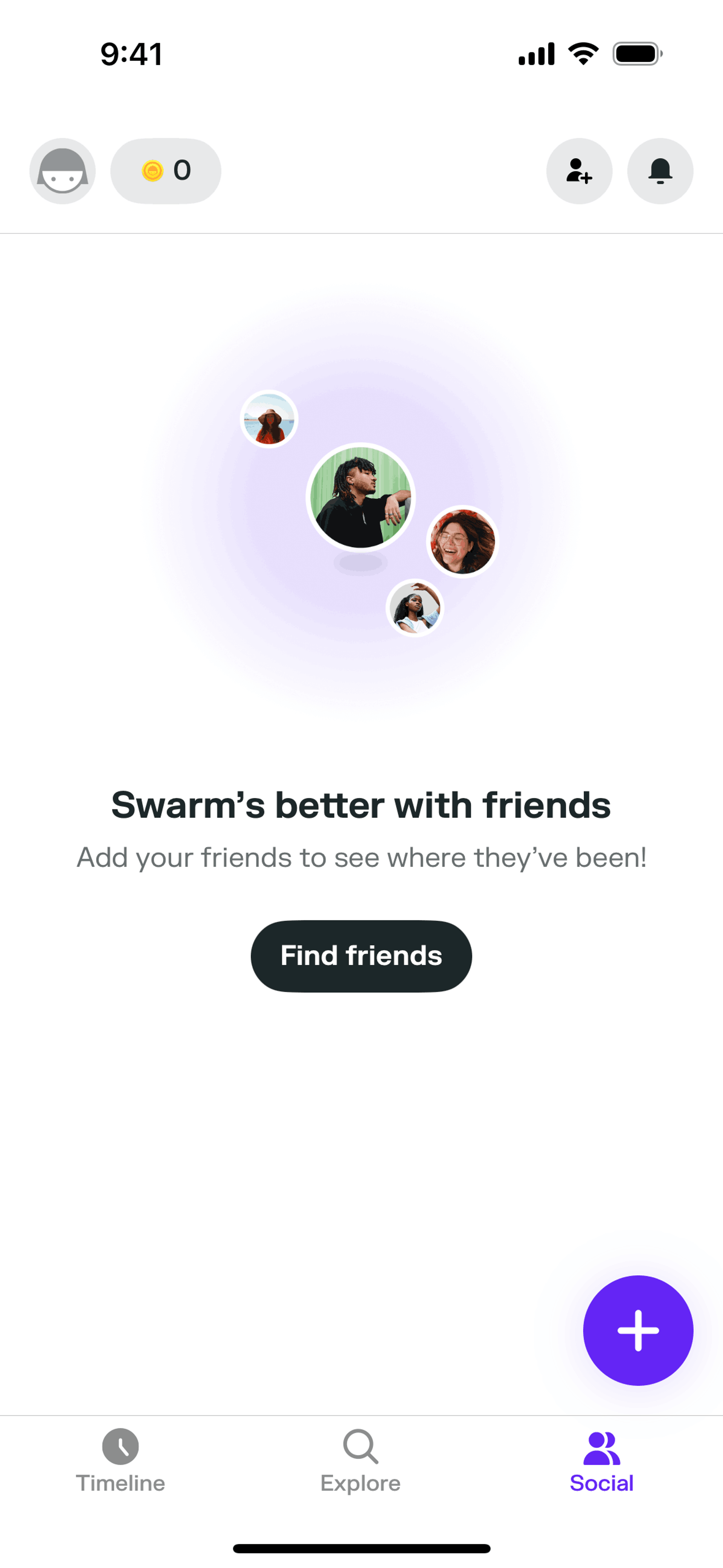 Swarm iOS Social Networking interface screenshot 18