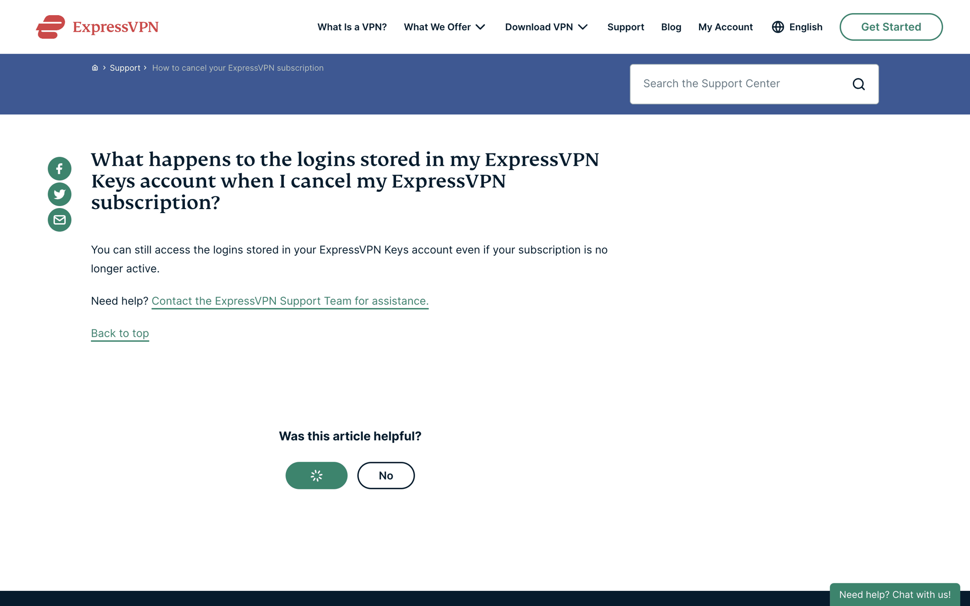 ExpressVPN Web Productivity interface screenshot 15