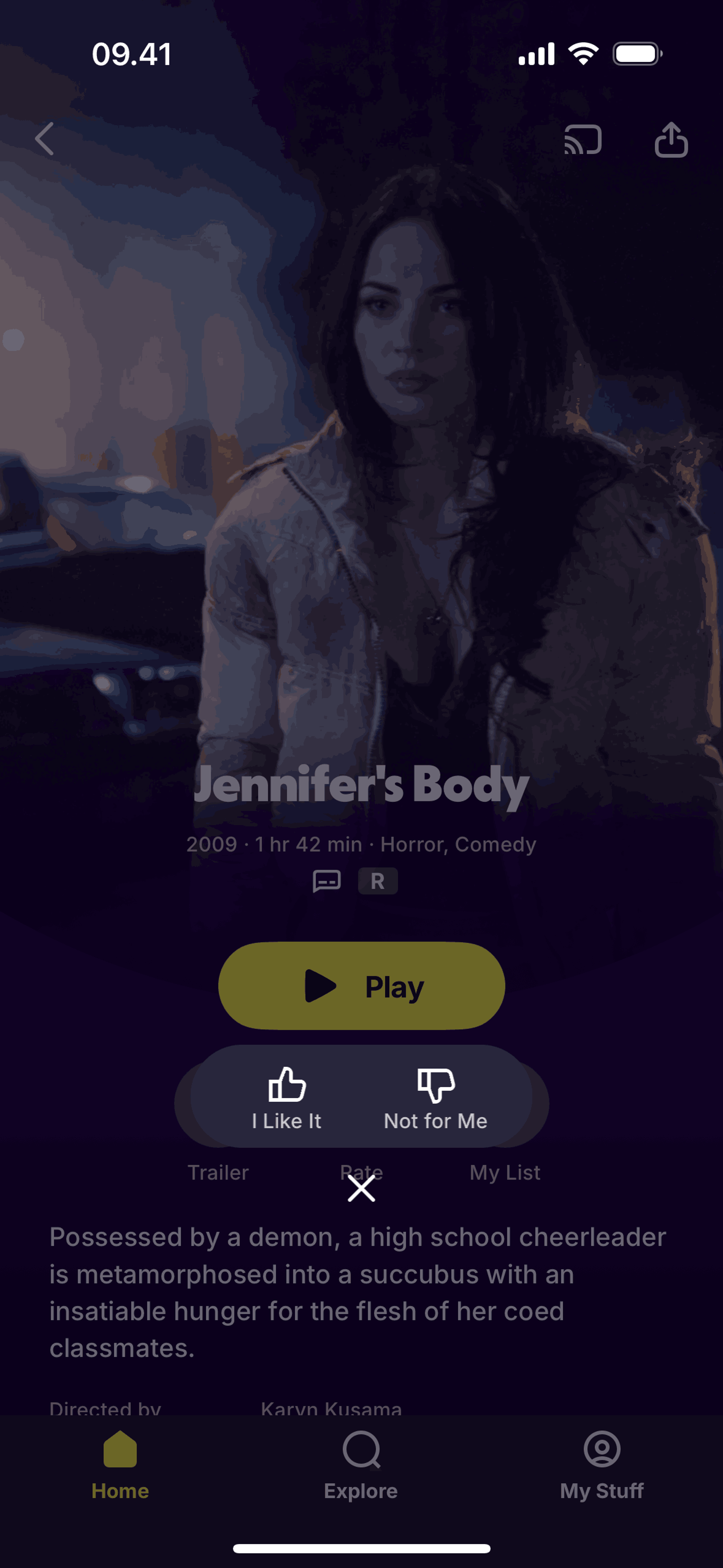 Tubi iOS Entertainment interface screenshot 15