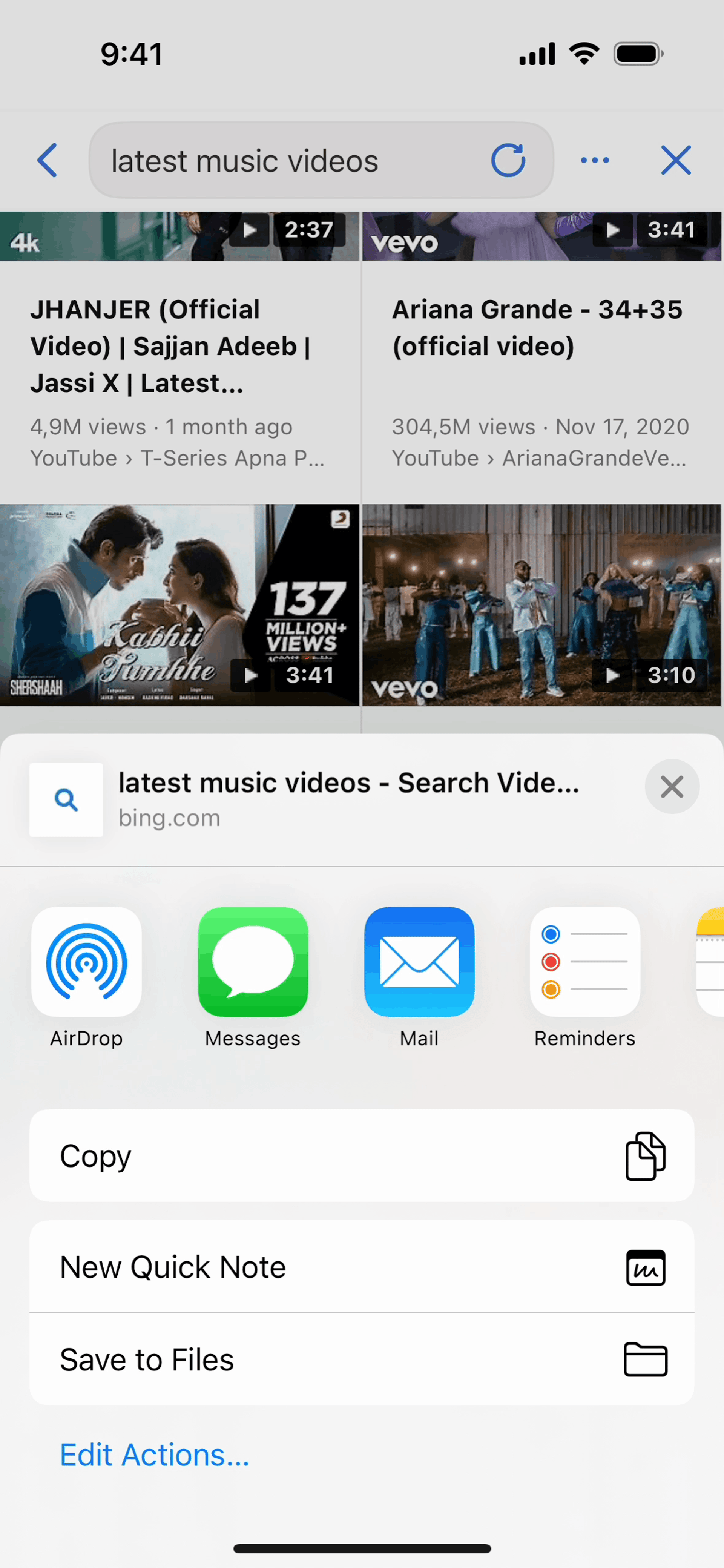 Microsoft Copilot iOS AI interface screenshot 21