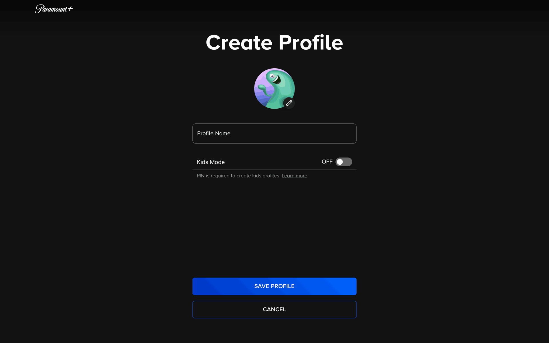 Paramount+ Web streaming interface screenshot 5