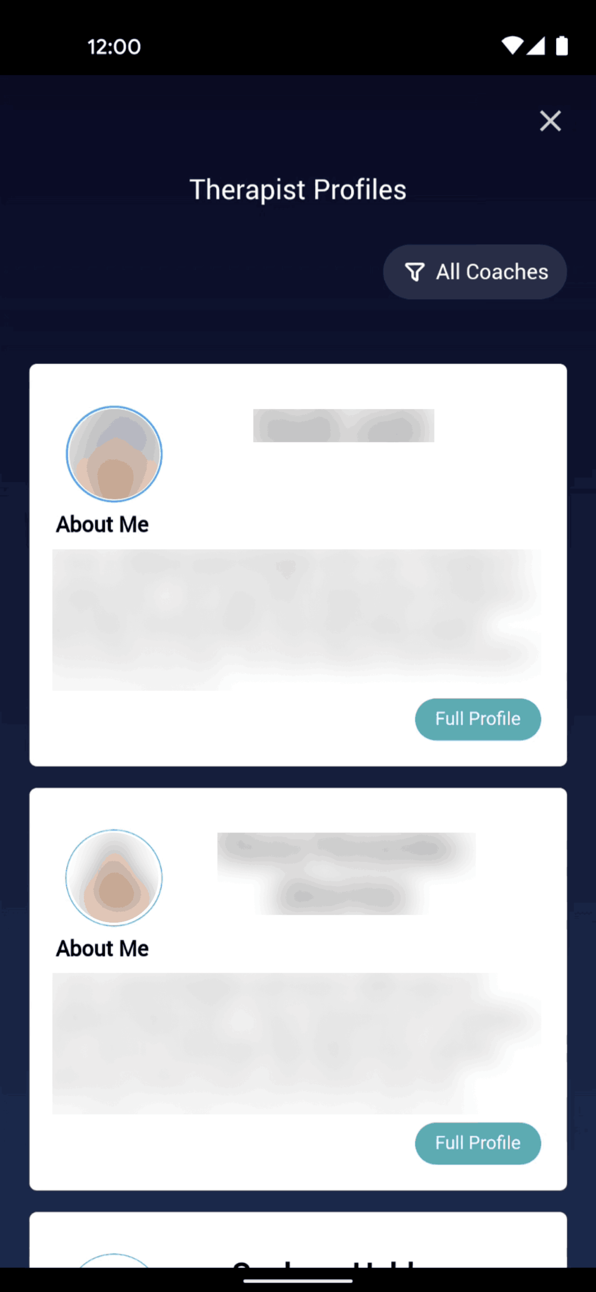 Wysa Android AI interface screenshot 22
