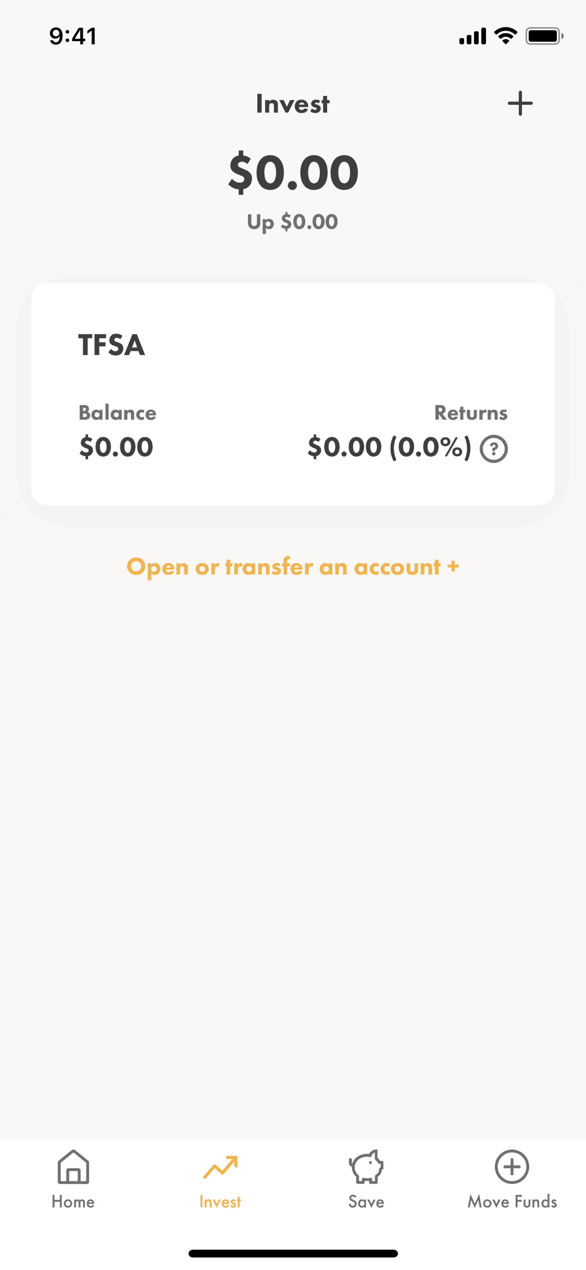 Wealthsimple Invest iOS Finance interface screenshot 5